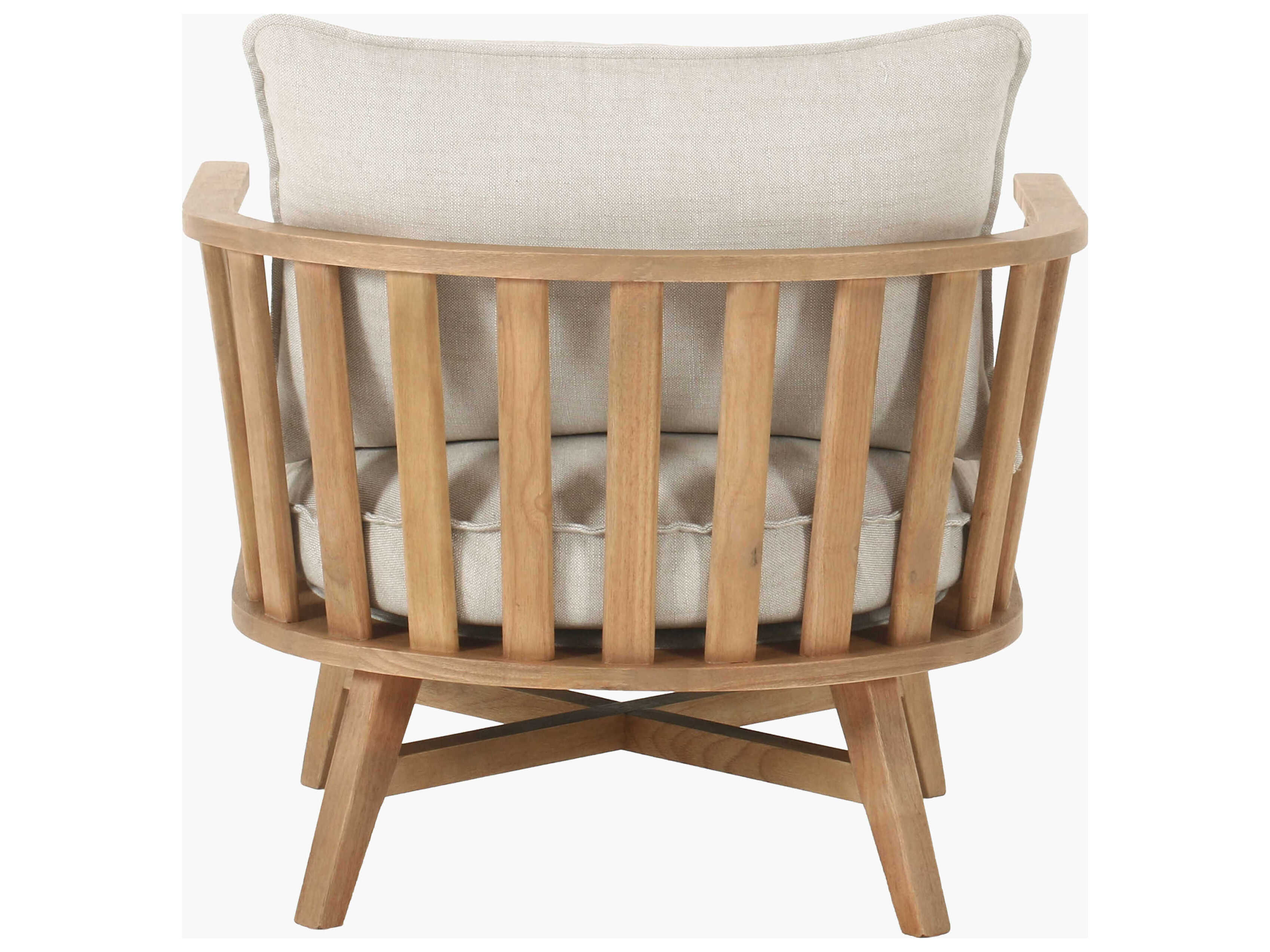 Surya Arco Beige Accent Chair