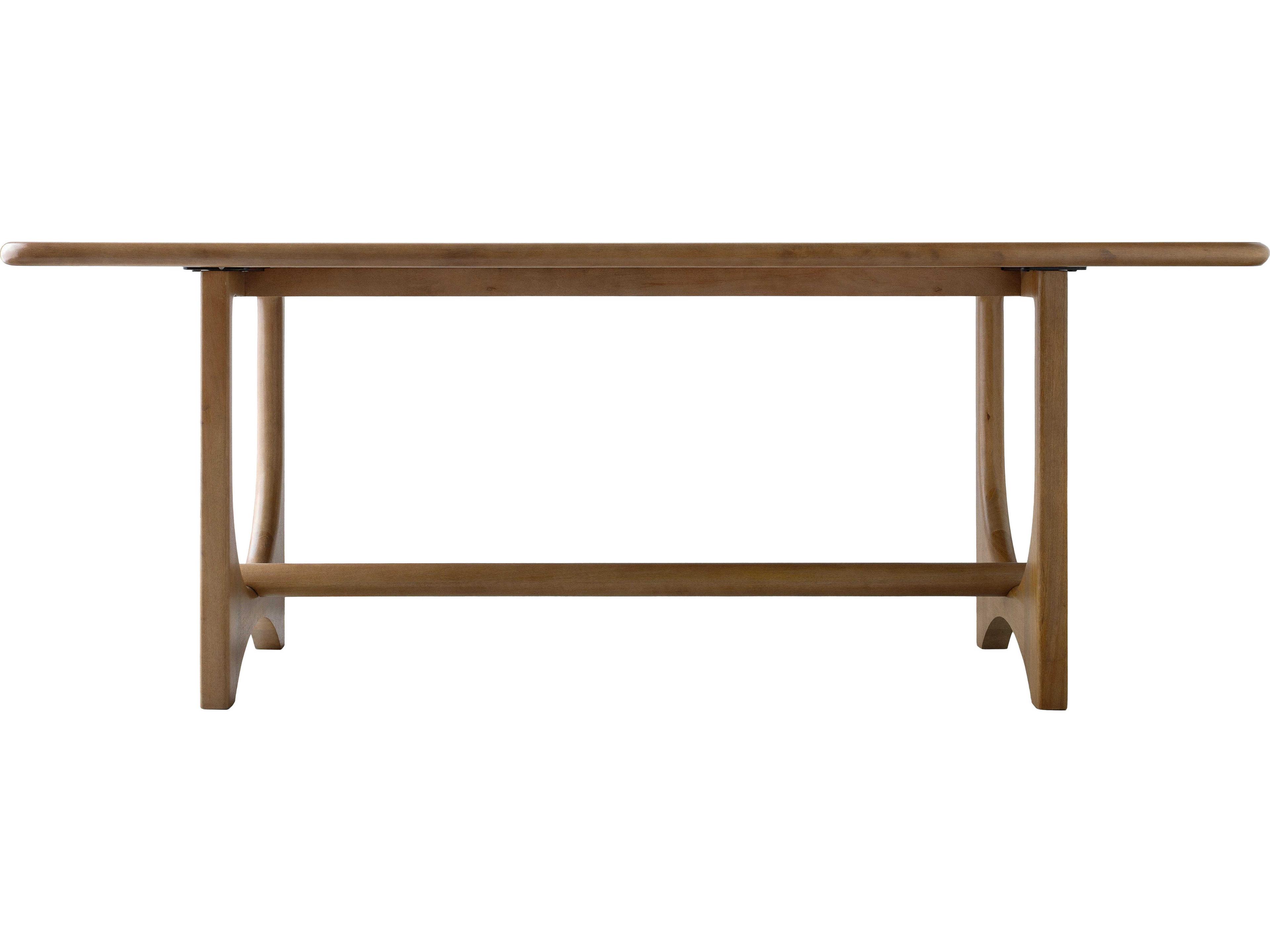 Surya Arland Rectangular Wood Brown Dining Table