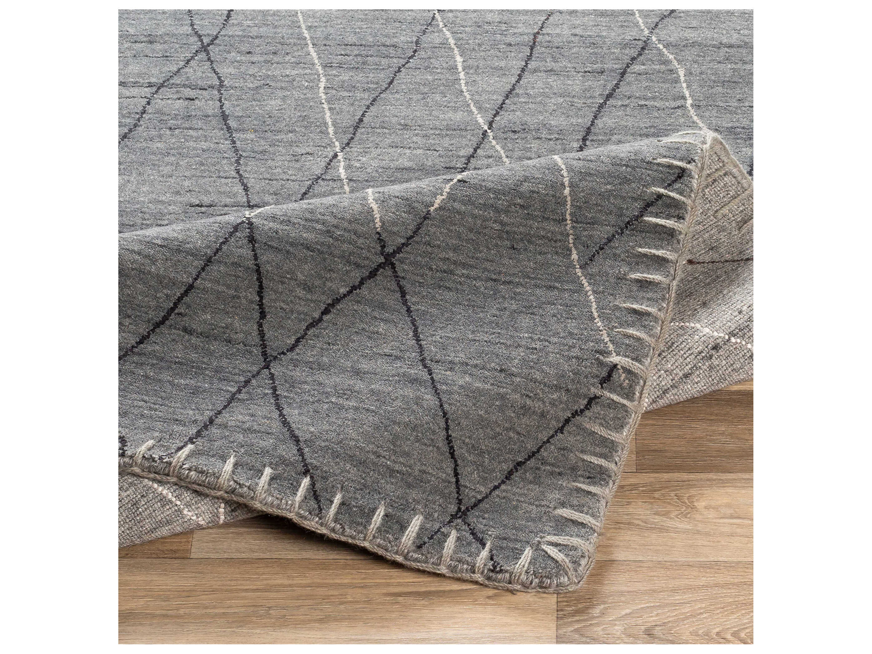 Surya Arlequin Bordered Area Rug