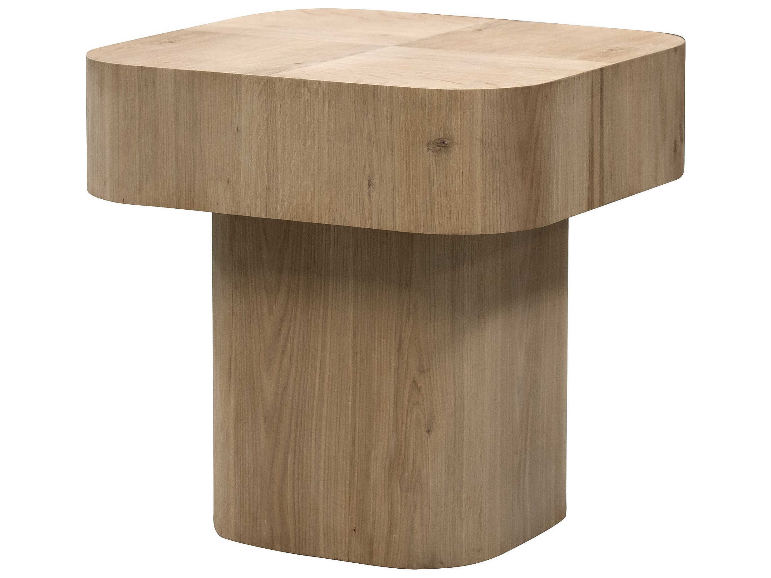 Surya Arquette Square Wood Brown End Table