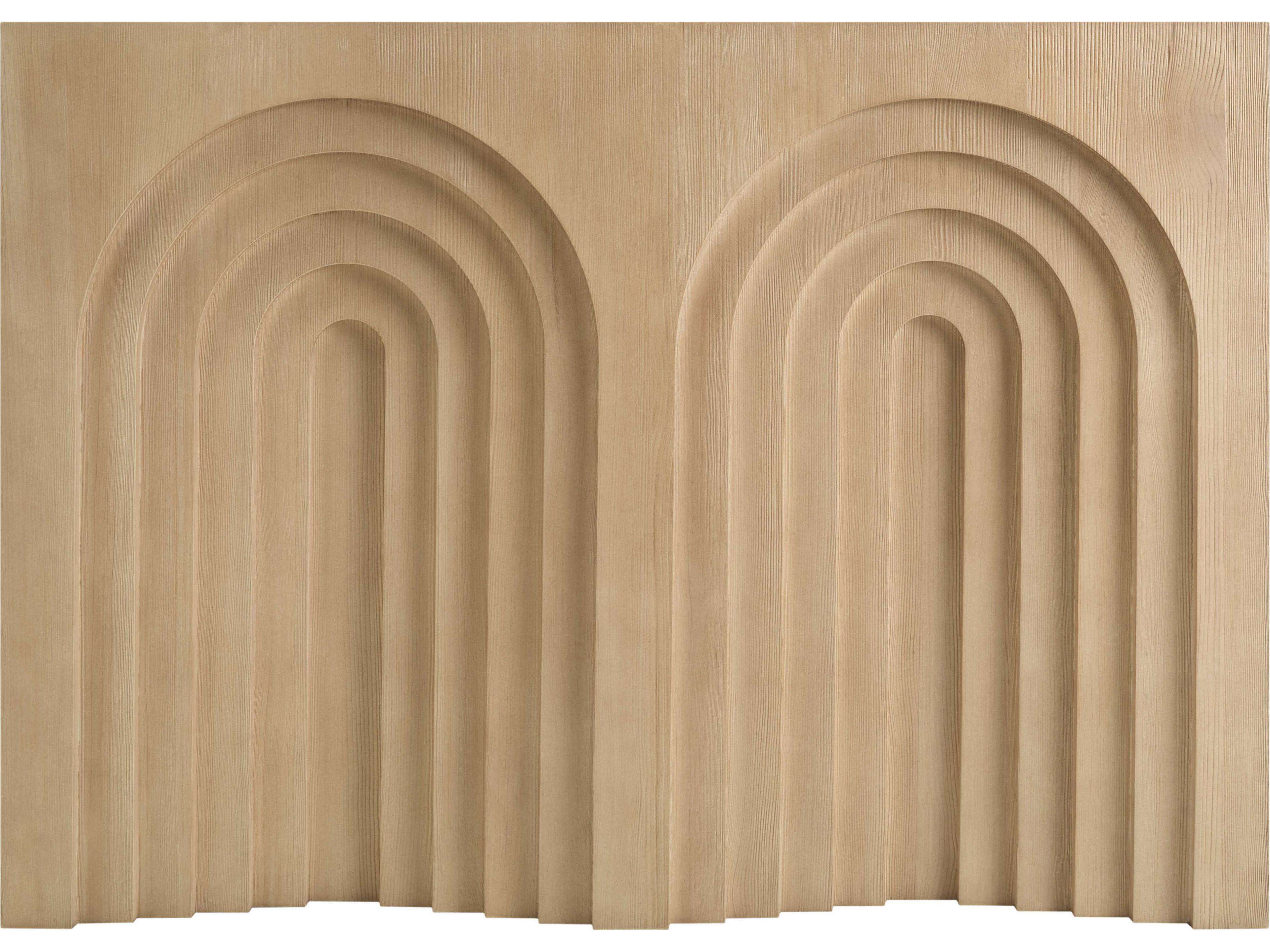 Surya Arwyn Rectangular Wood Brown Console Table