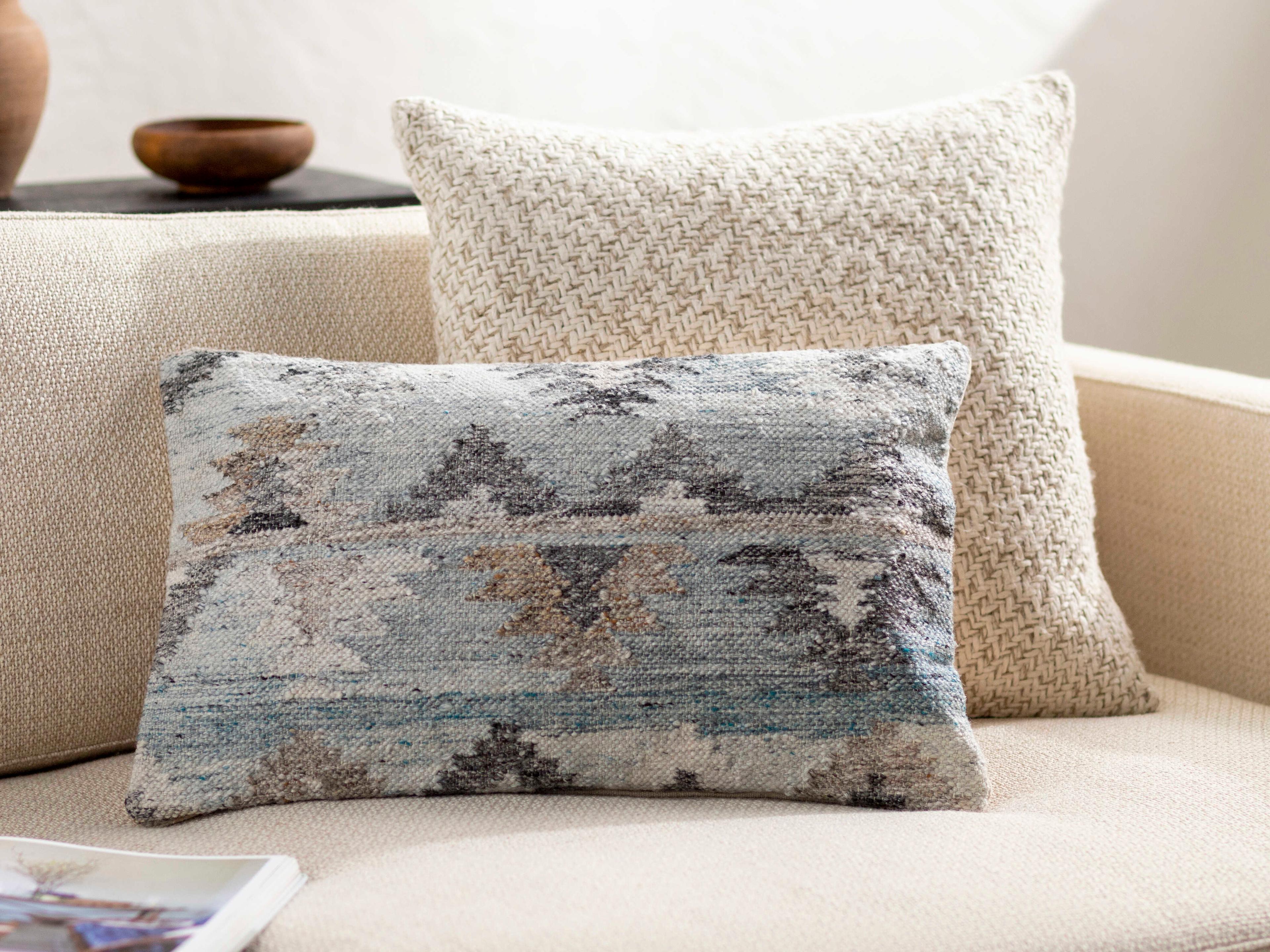 Surya Alyssa Gray Pillow