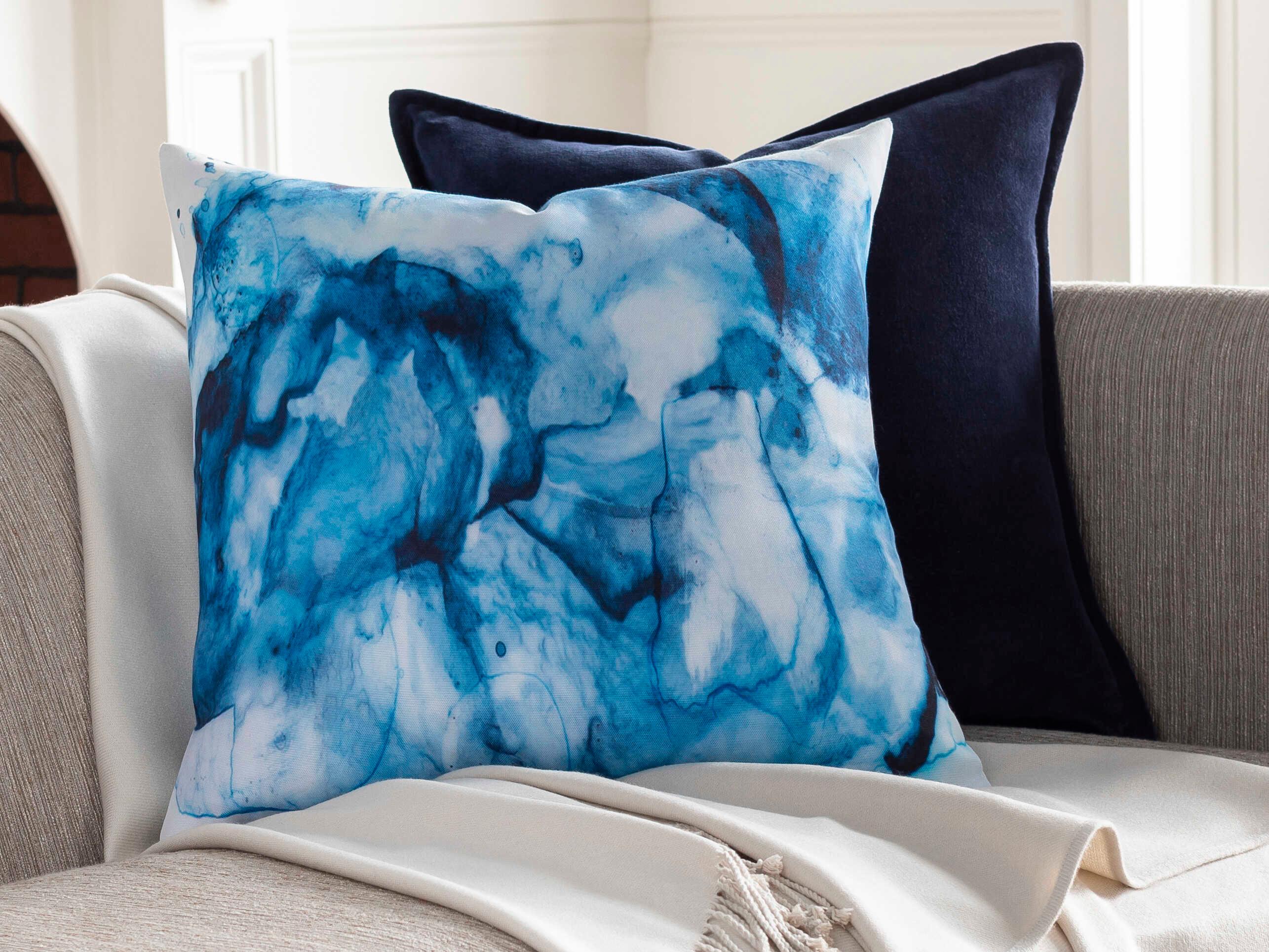 Surya Azora Silver Gray Pillow