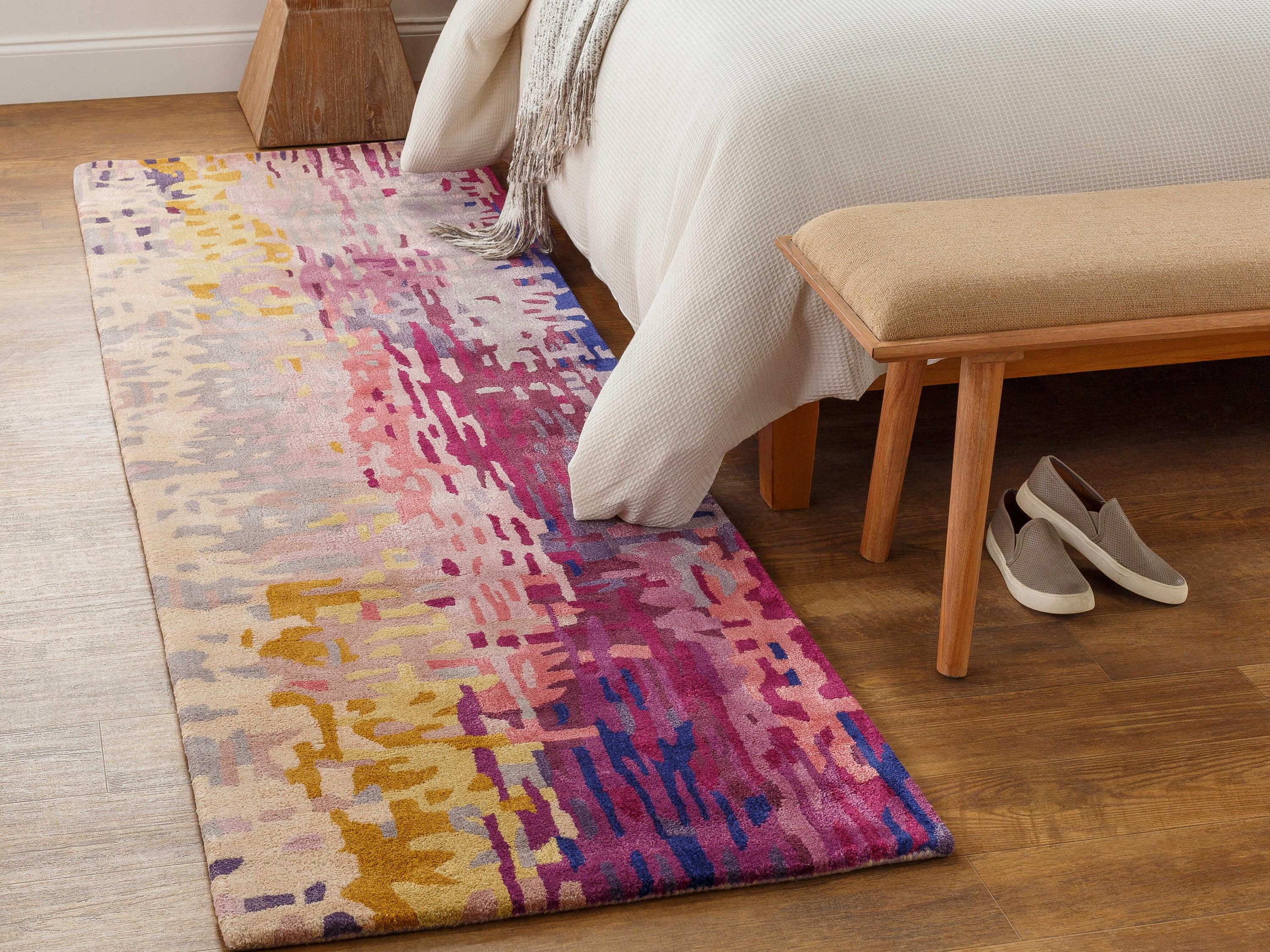 Surya Banshee Abstract Runner Area Rug