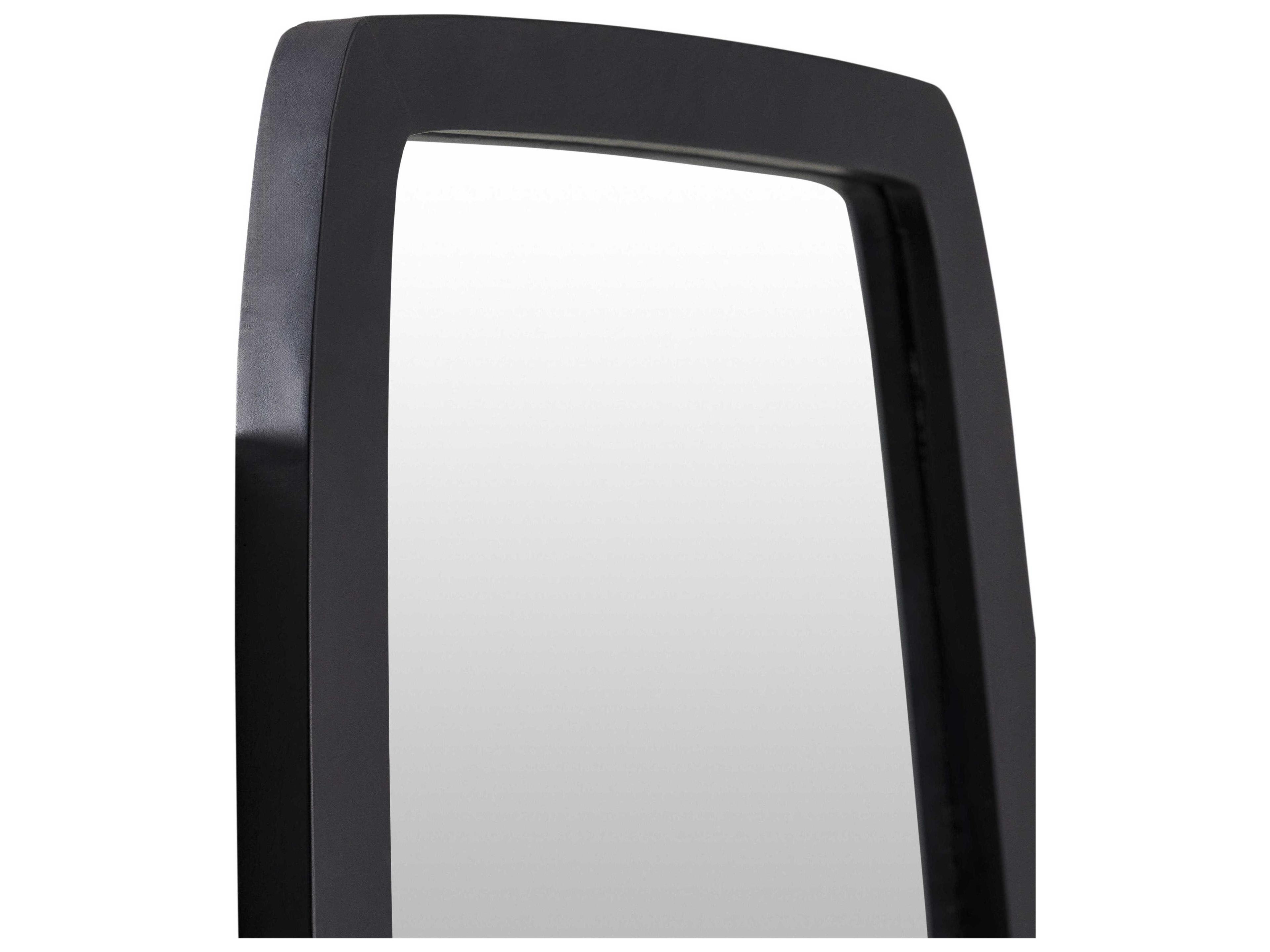 Surya Broome Black Wall Mirror