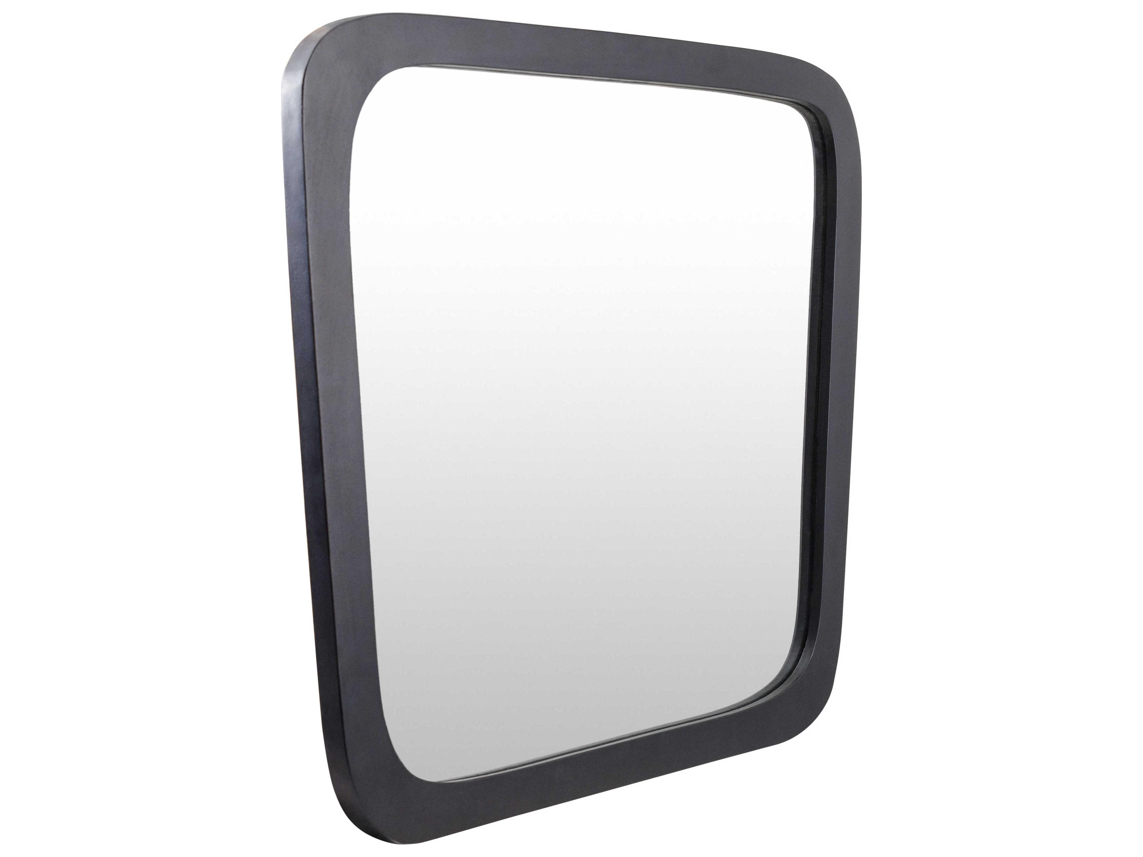 Surya Broome Black Wall Mirror
