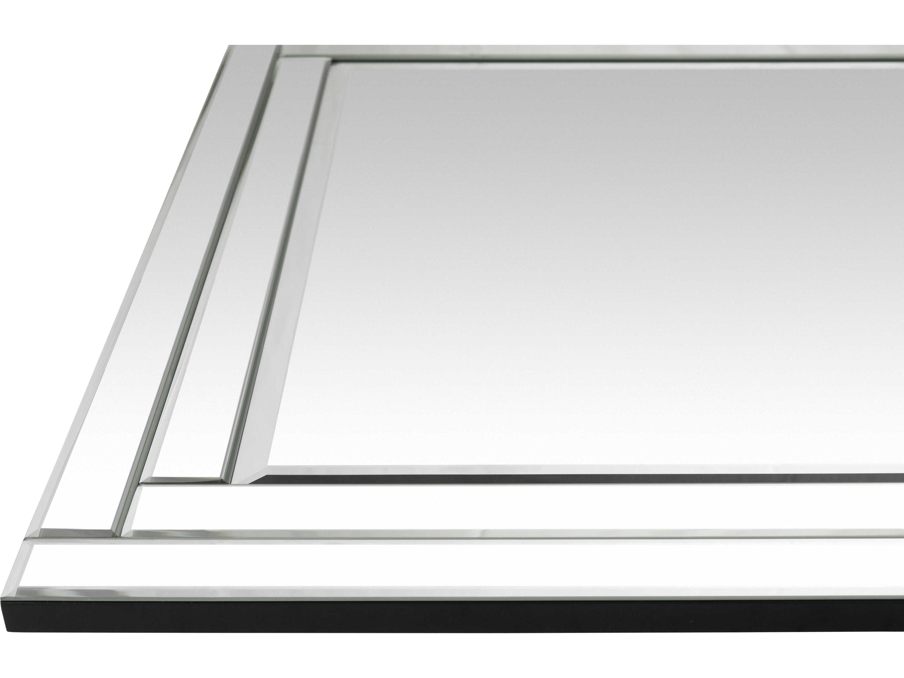 Surya Bancroft Clear Rectangular Wall Mirror