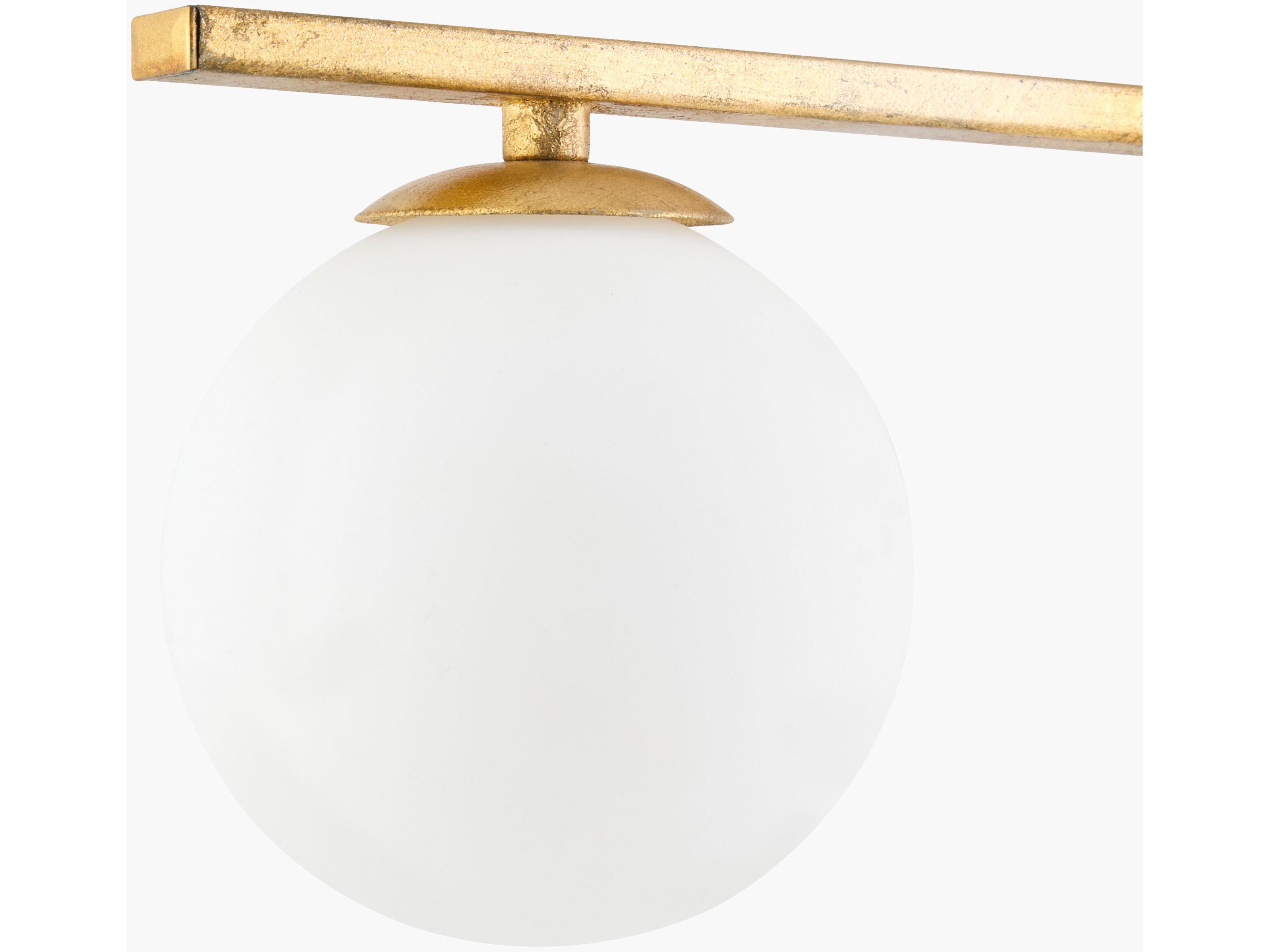 Surya Bernay 5-Light Gold Island Pendant