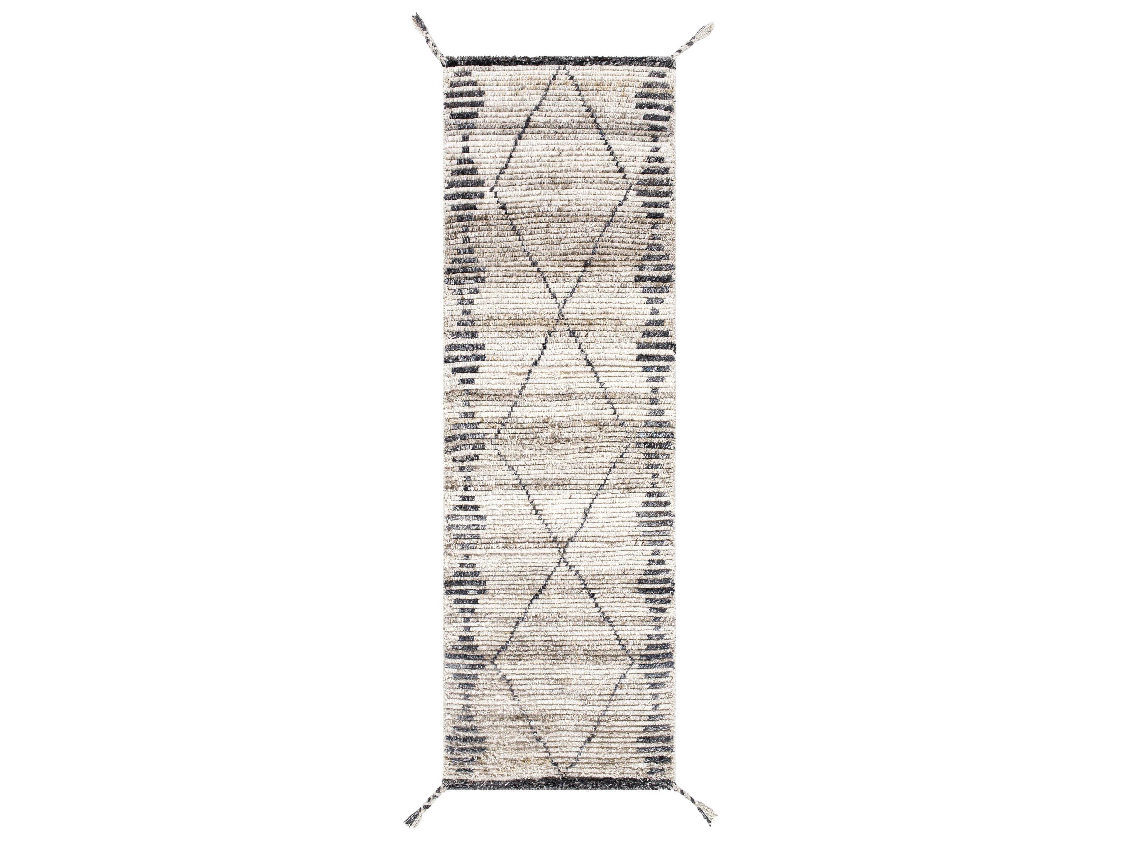 Surya Birch Geometric Runner Area Rug