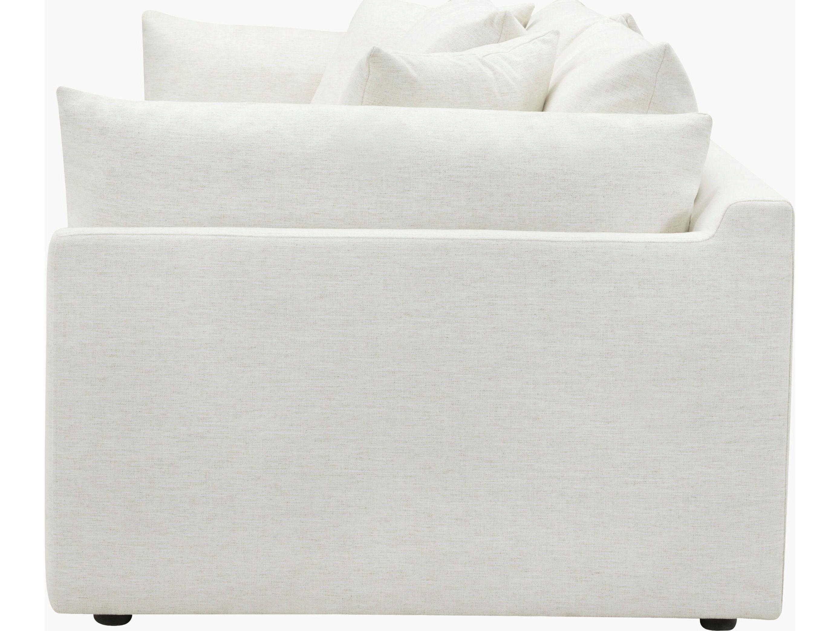 Surya Becki Owens Capitola White Accent Chair