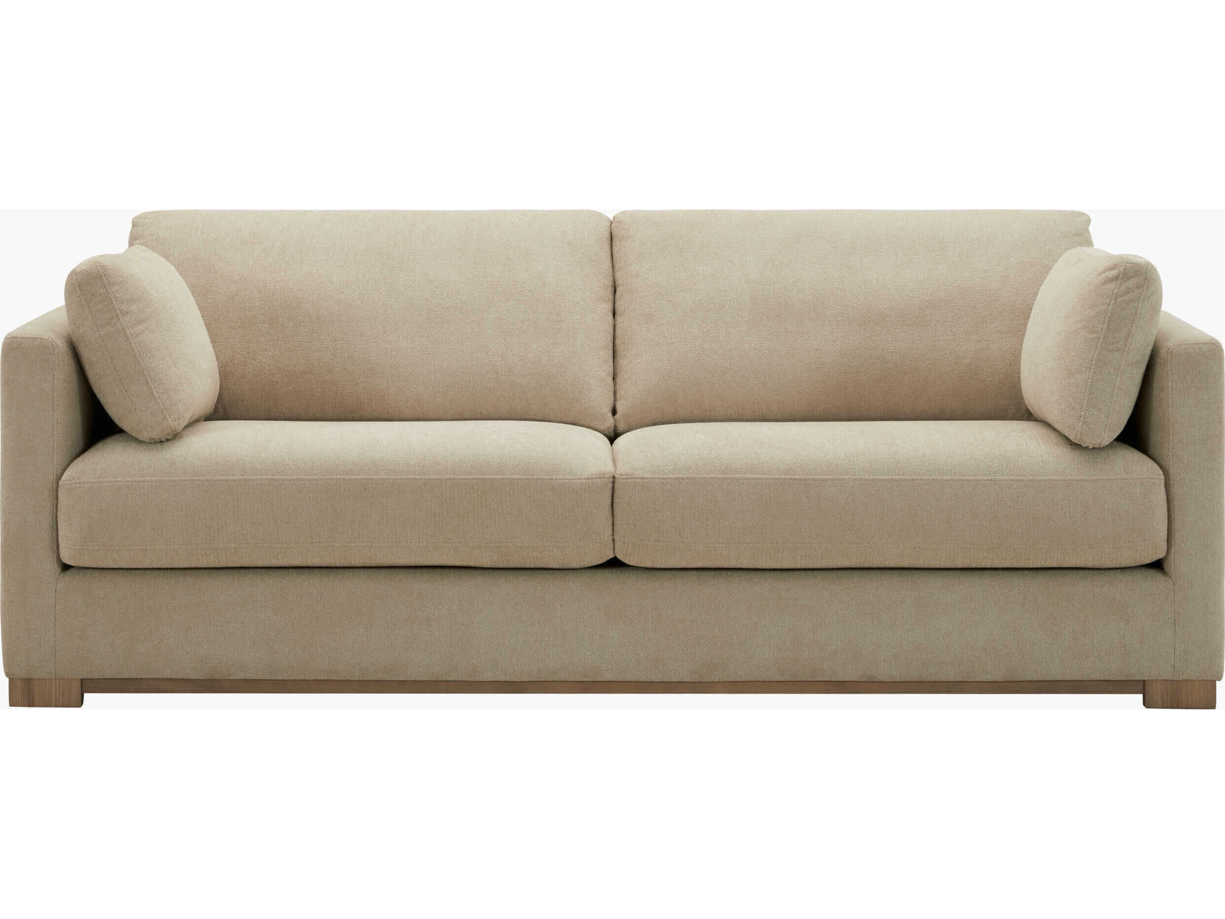 Surya Elmar Beige Upholstered Sofa