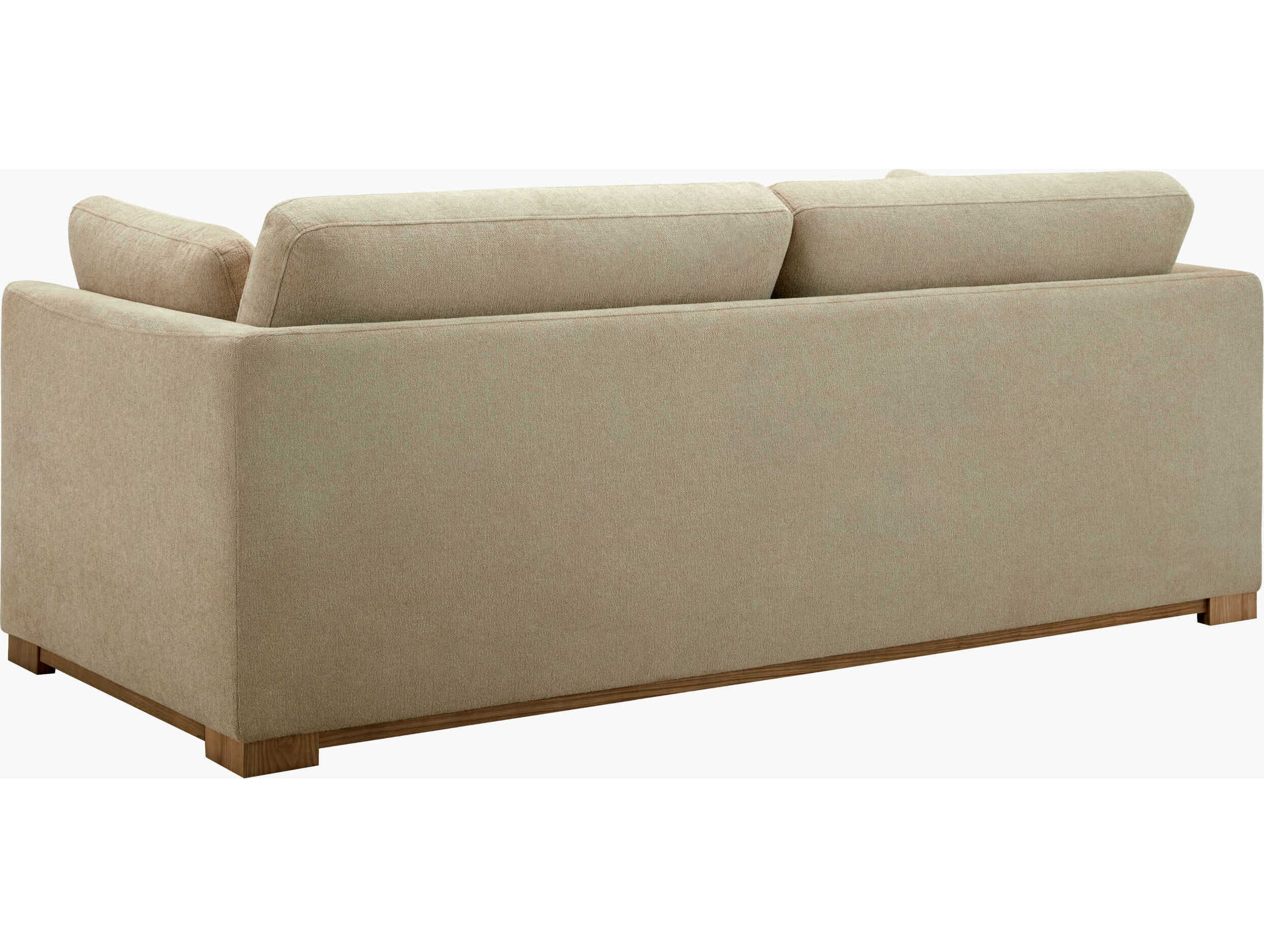 Surya Elmar Beige Upholstered Sofa