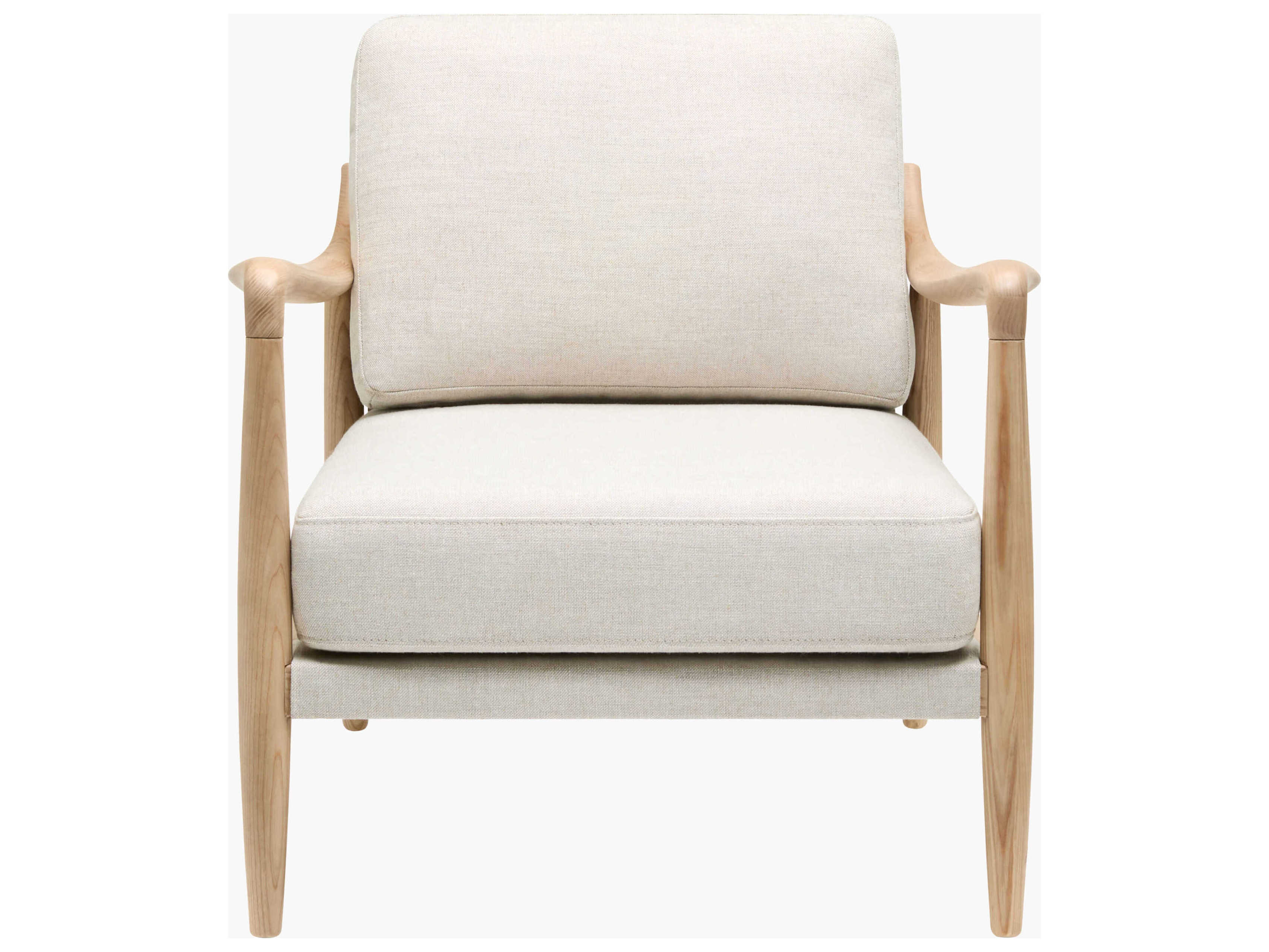 Surya Gaviota Beige Accent Chair