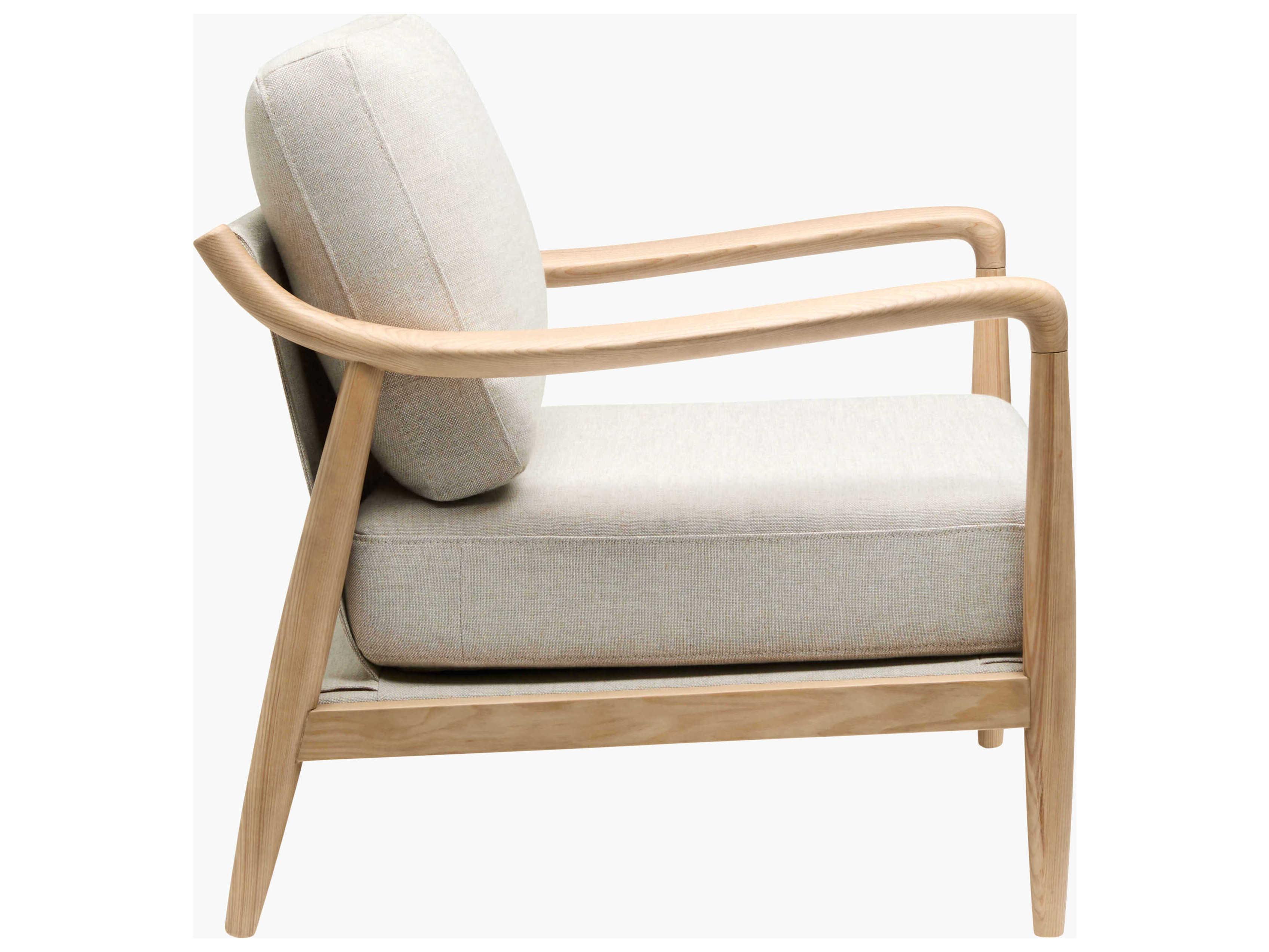 Surya Gaviota Beige Accent Chair