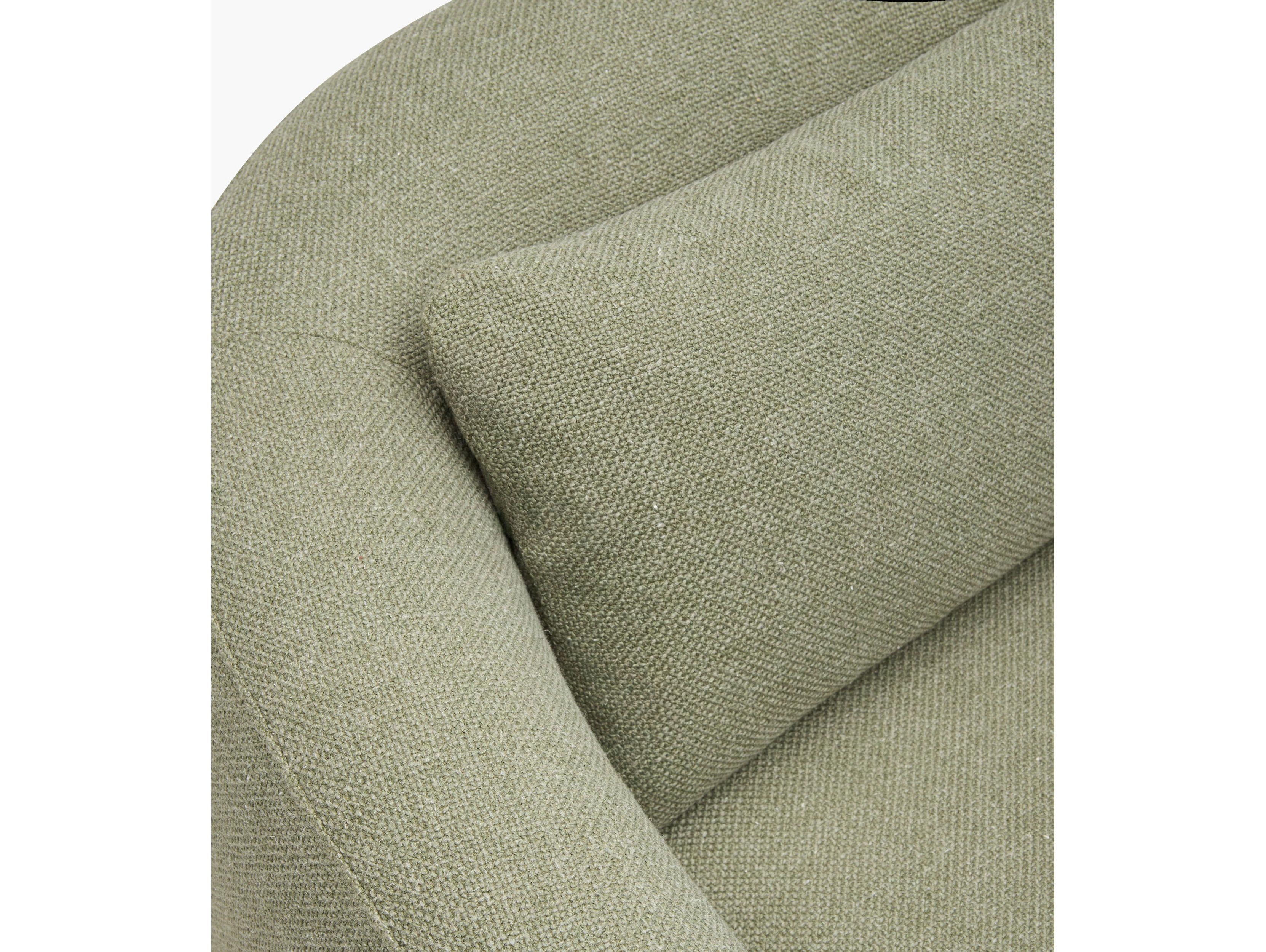 Surya Becki Owens Loma Swivel Green Accent Chair
