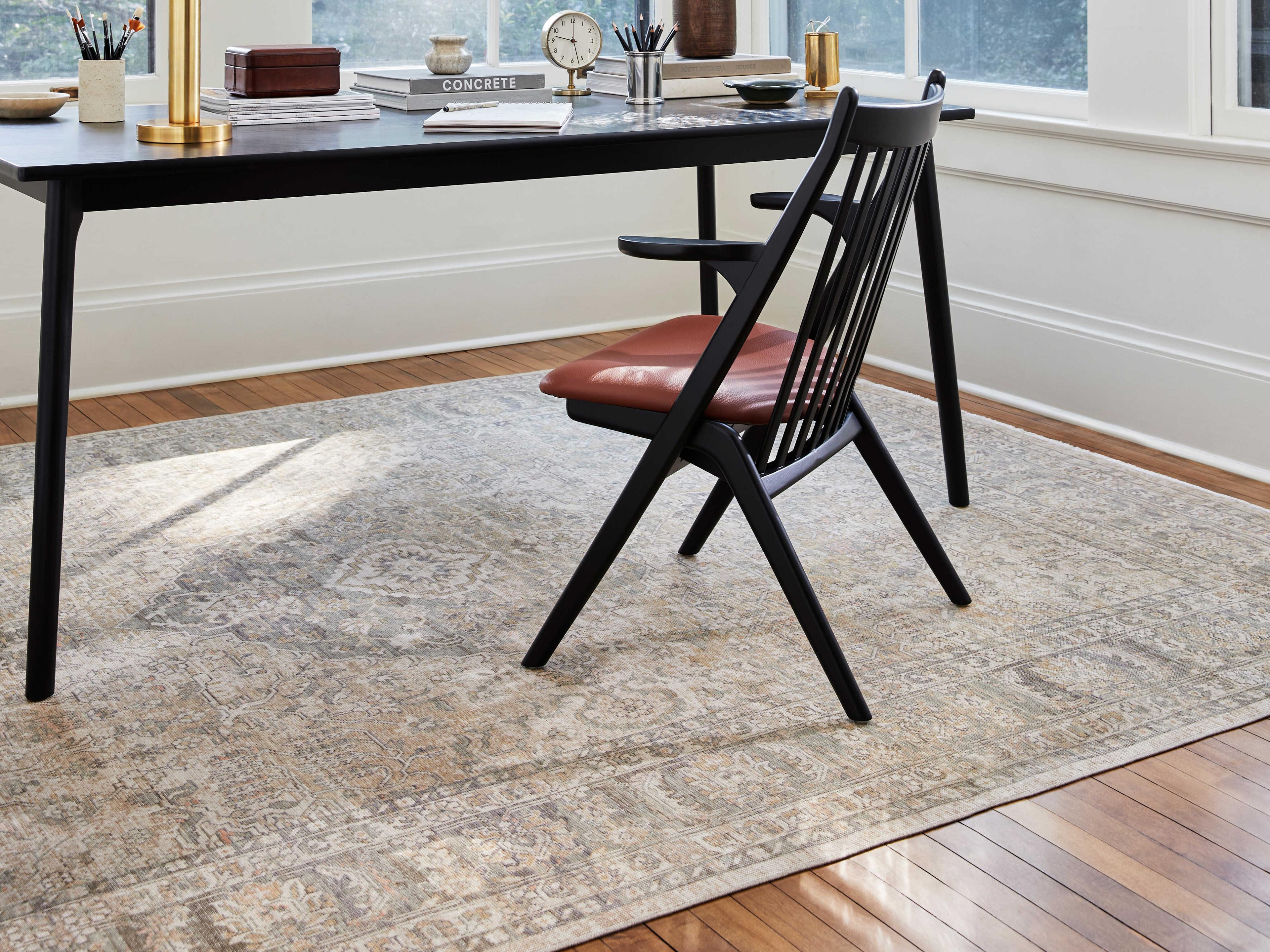 Surya Becki Owens Bordered Runner Area Rug