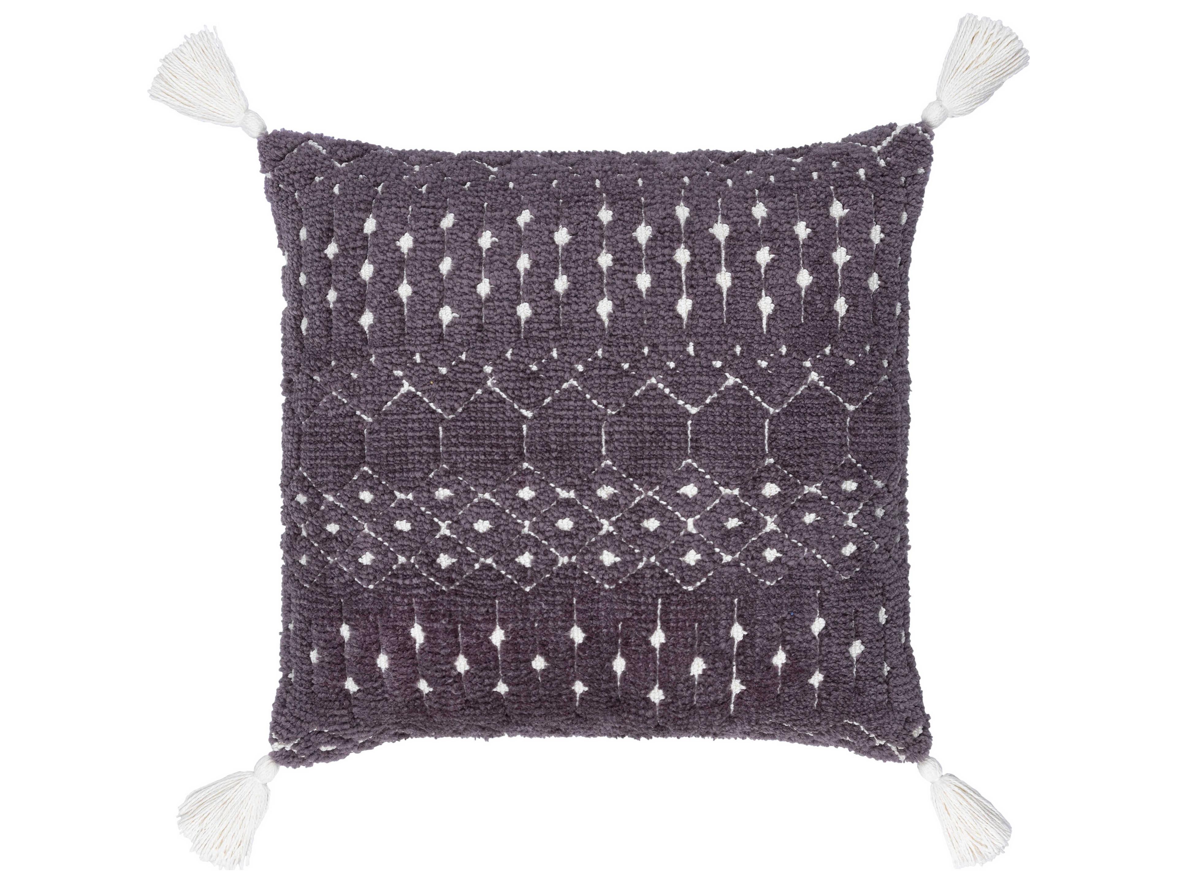 Surya Braith Gray / Cream Pillow