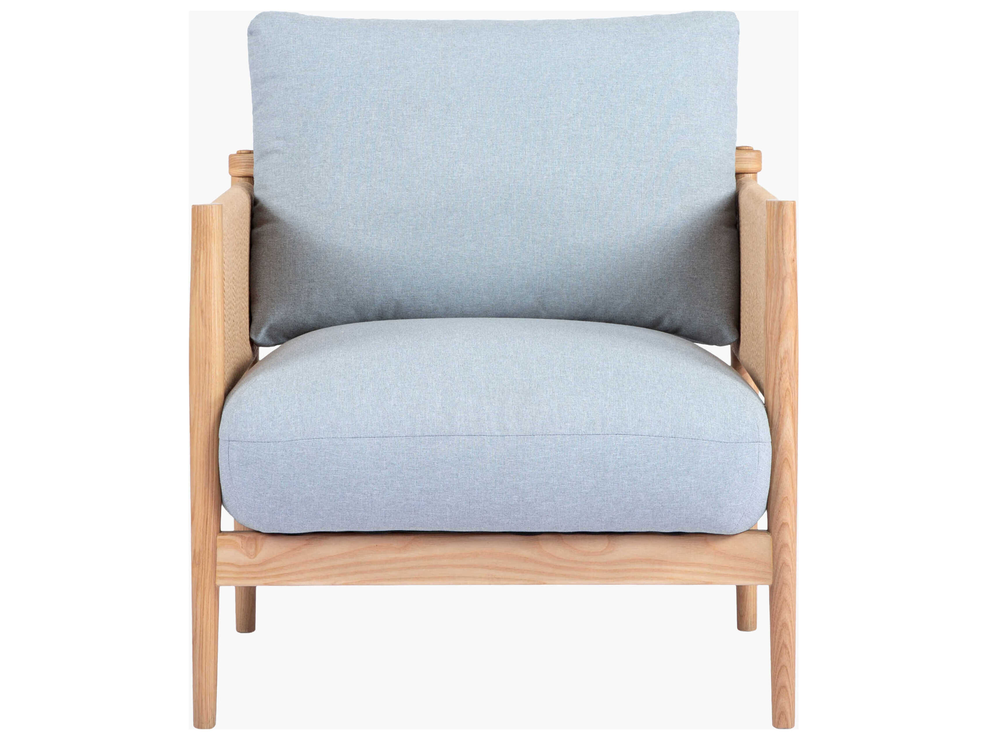 Surya Brielle Blue Accent Chair