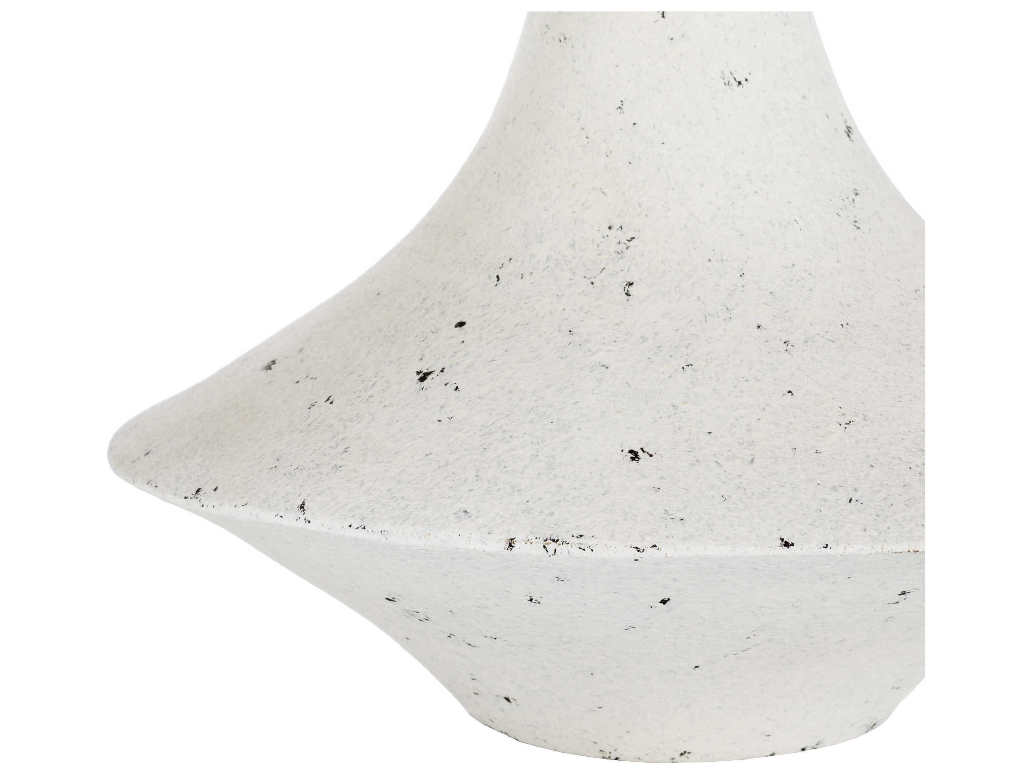 Surya Bryant White Cotton Table Lamp