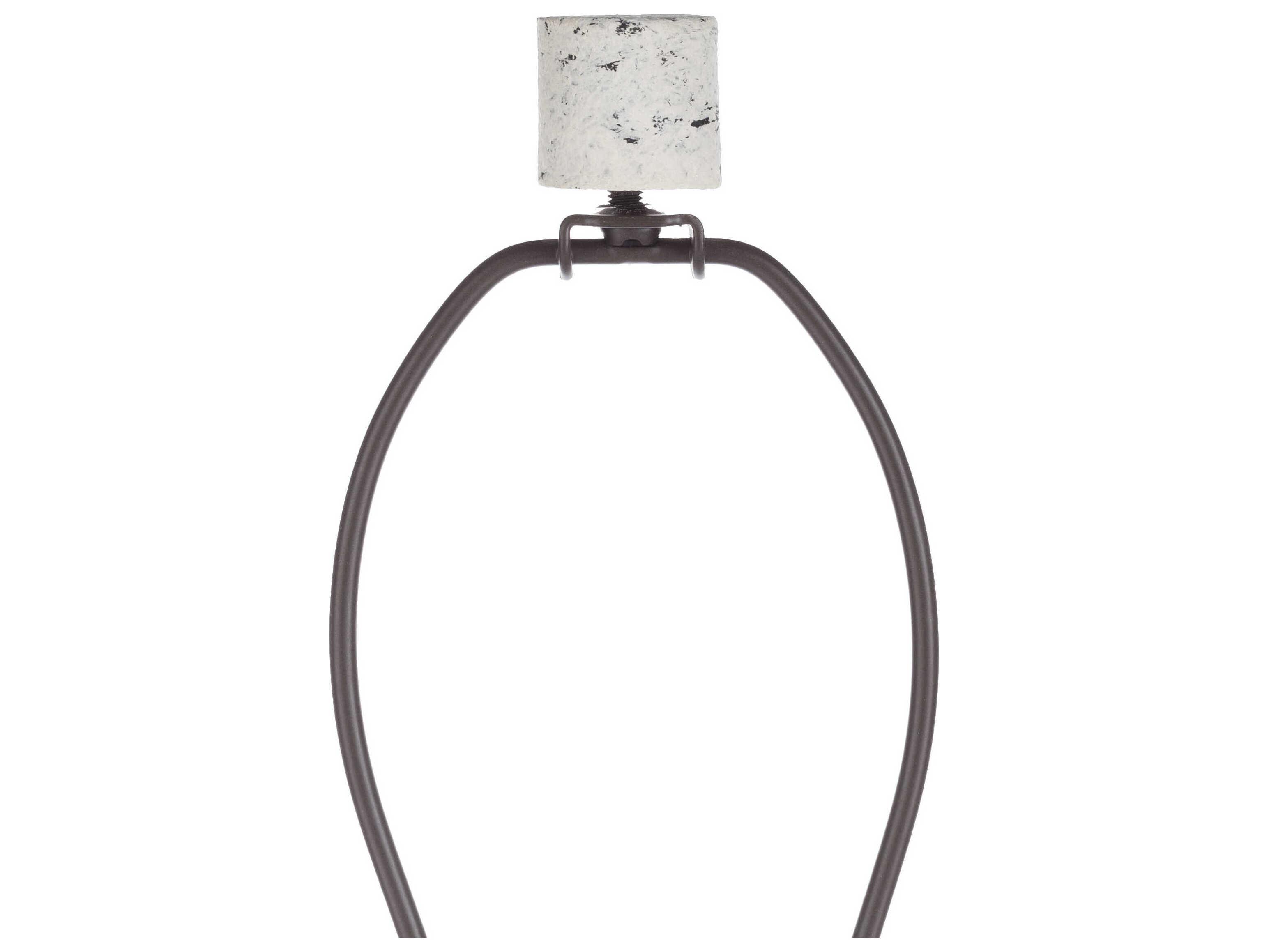 Surya Bryant White Cotton Table Lamp