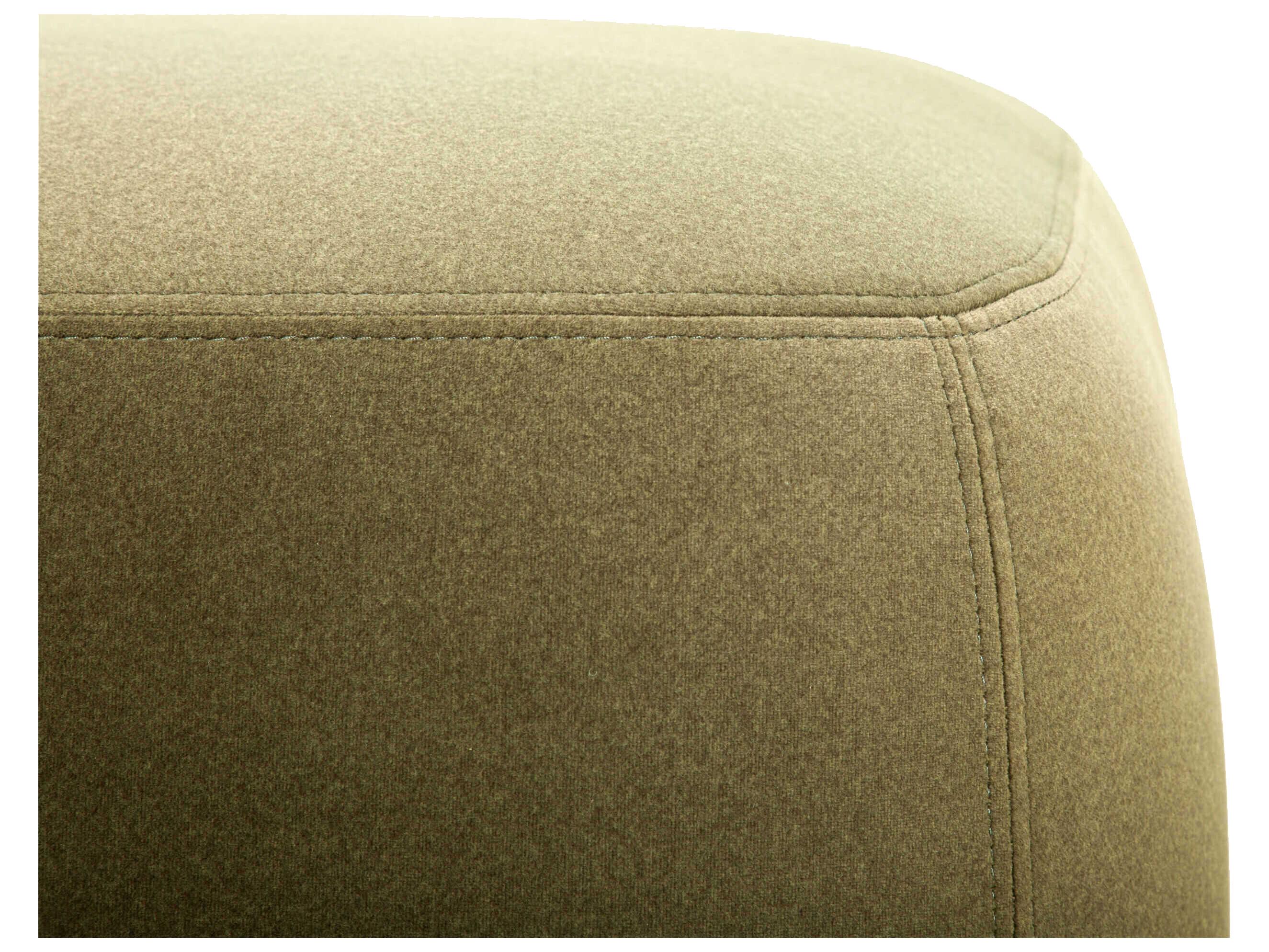 Surya Brynn Olive Green Upholstered Accent Bench
