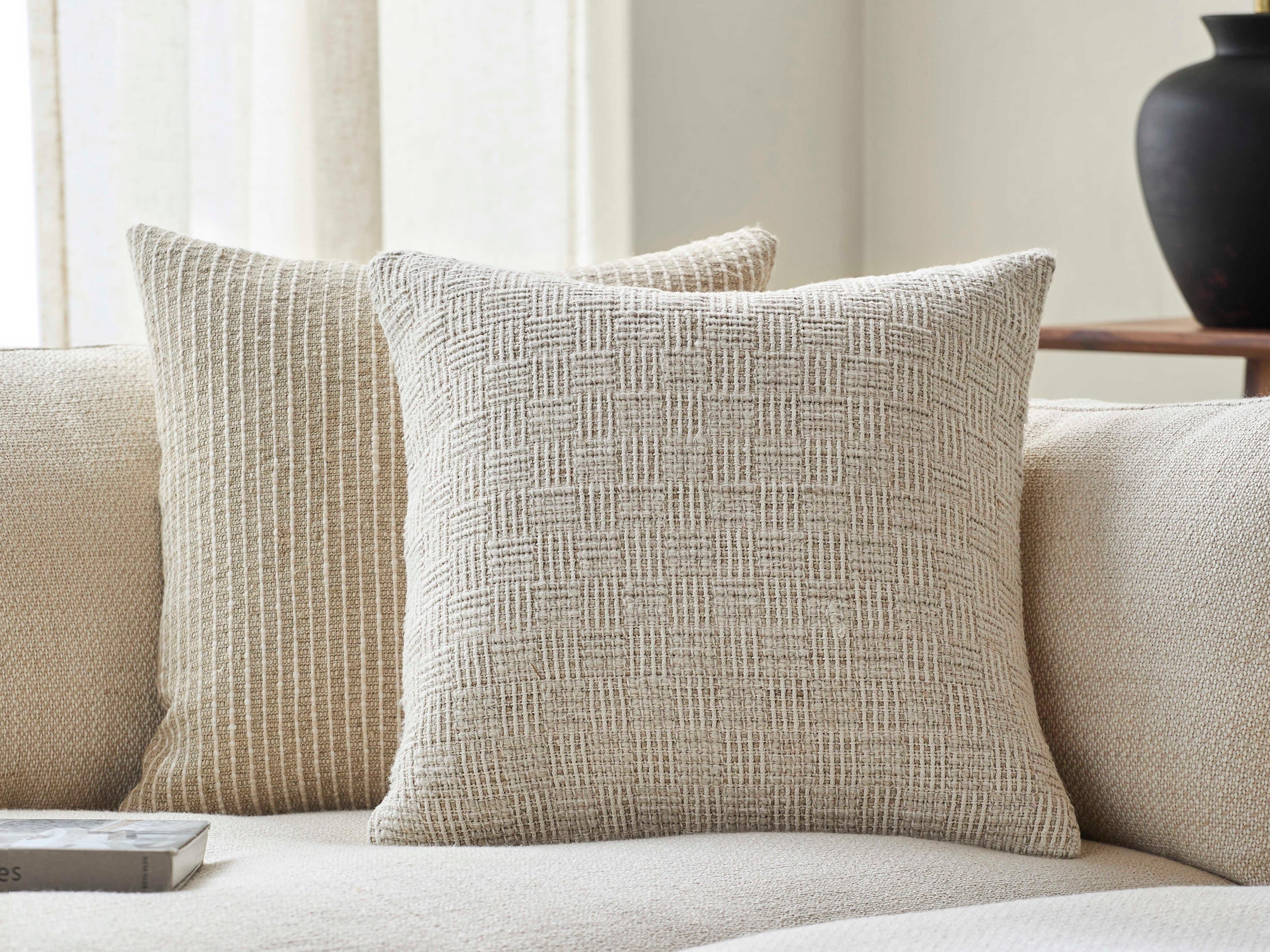 Surya Bentonville Light Beige Pillow