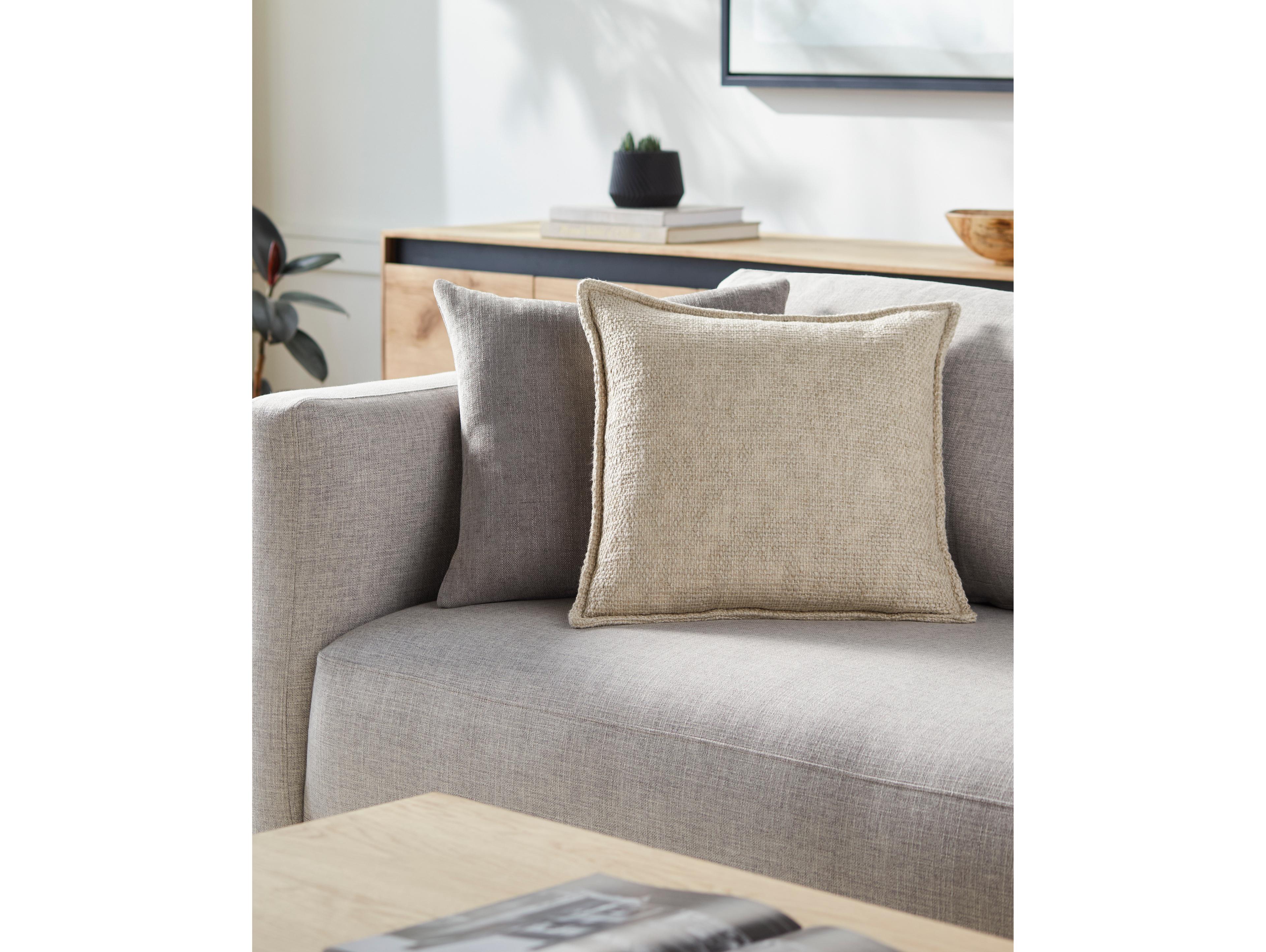 Surya Bowen Light Beige Pillow