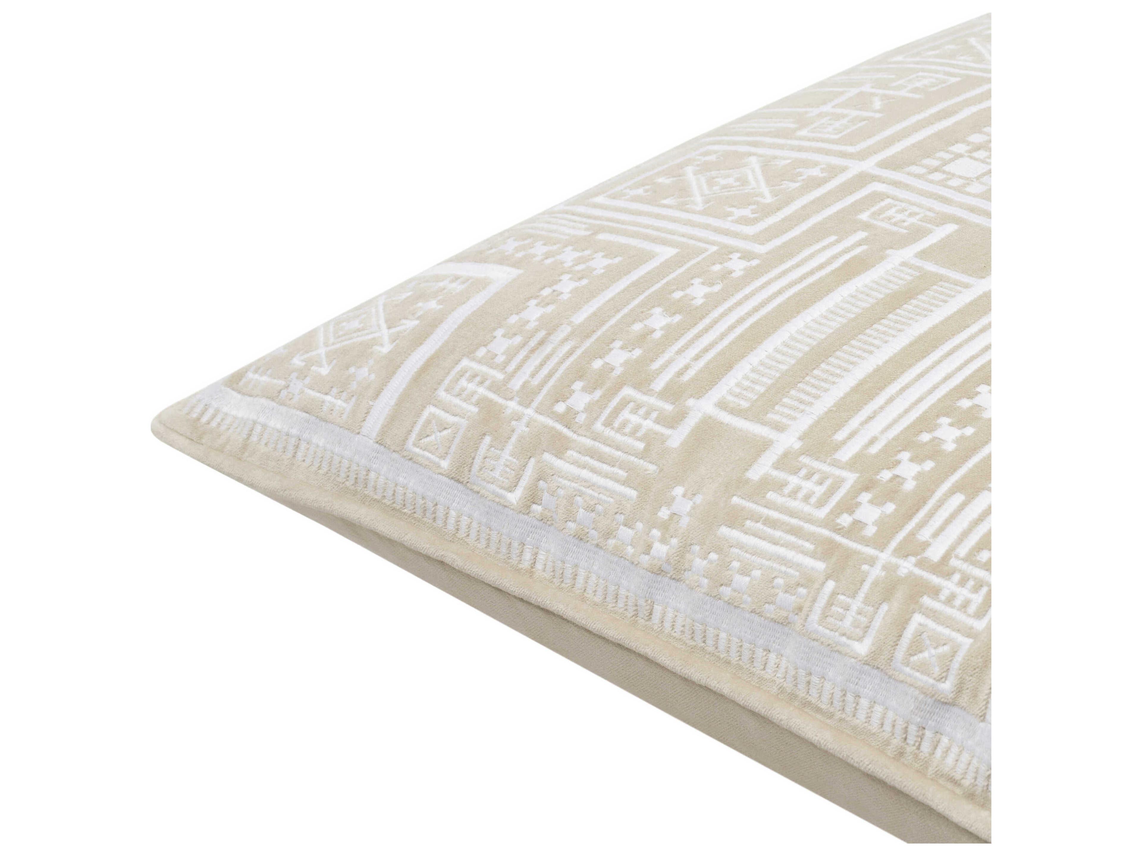Surya Camaxtli Beige Pillow