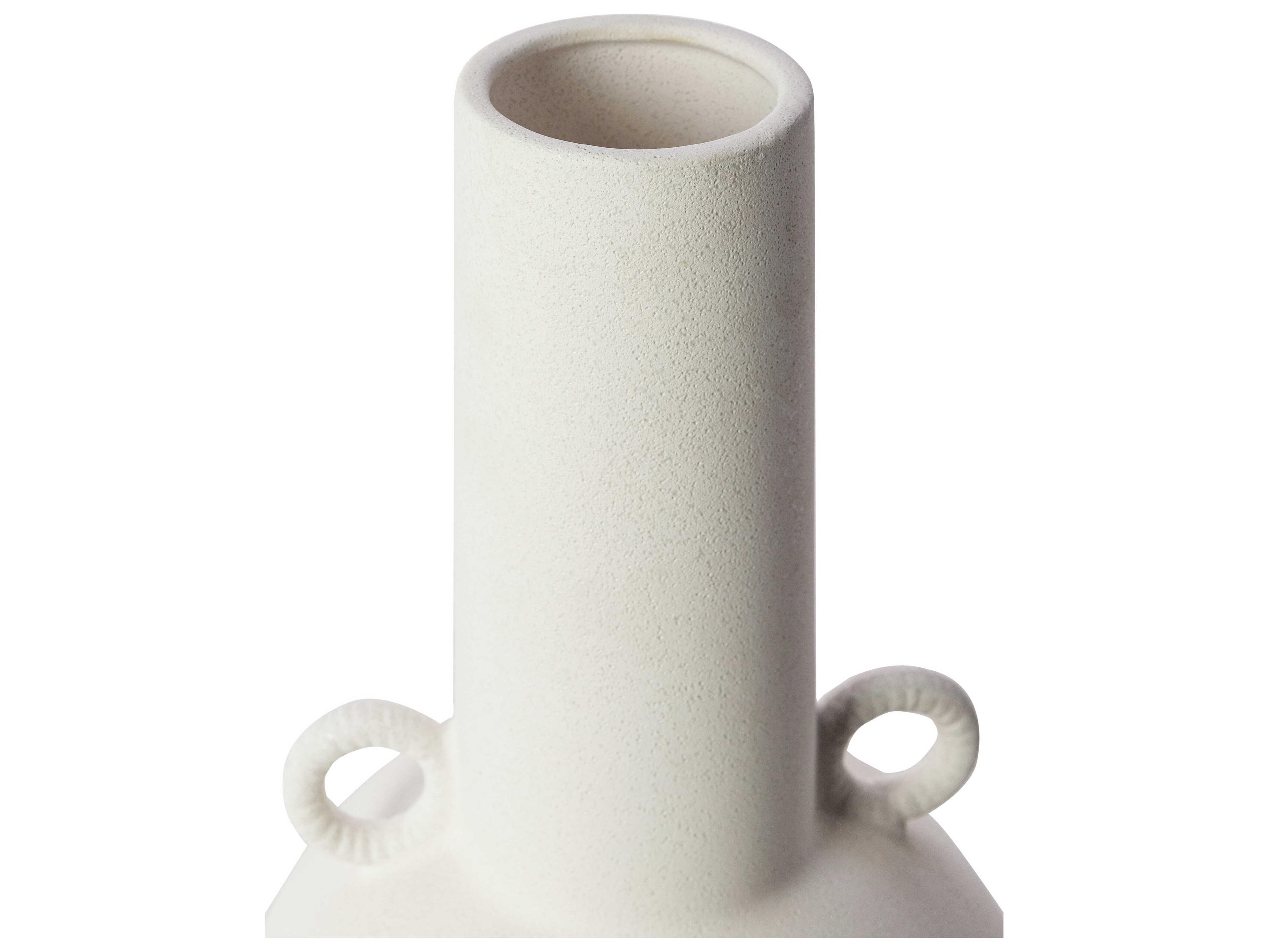 Surya Acanceh White Vase Set of 3