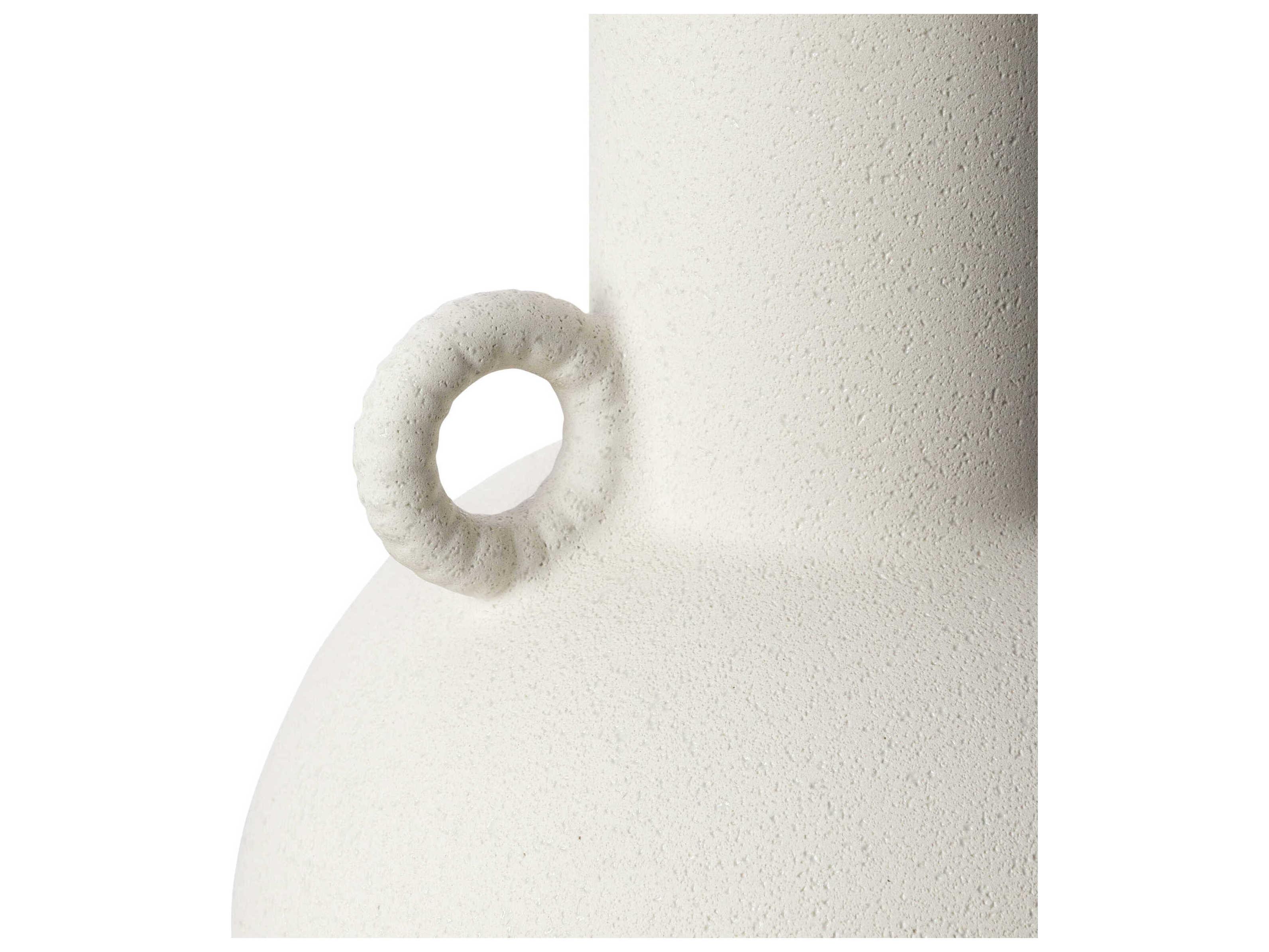 Surya Acanceh White Vase Set of 3