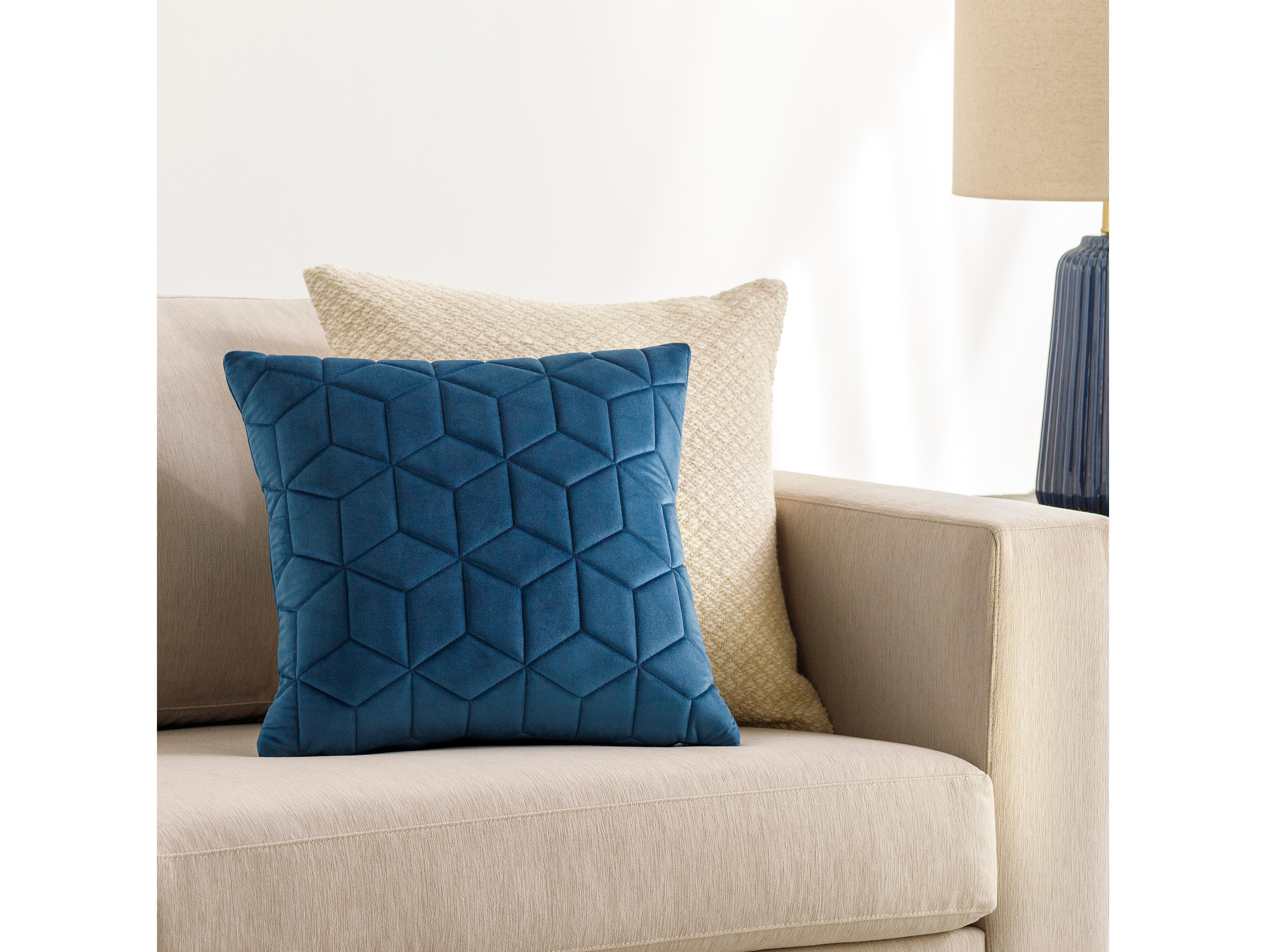 Surya Calista Dark Blue Pillow
