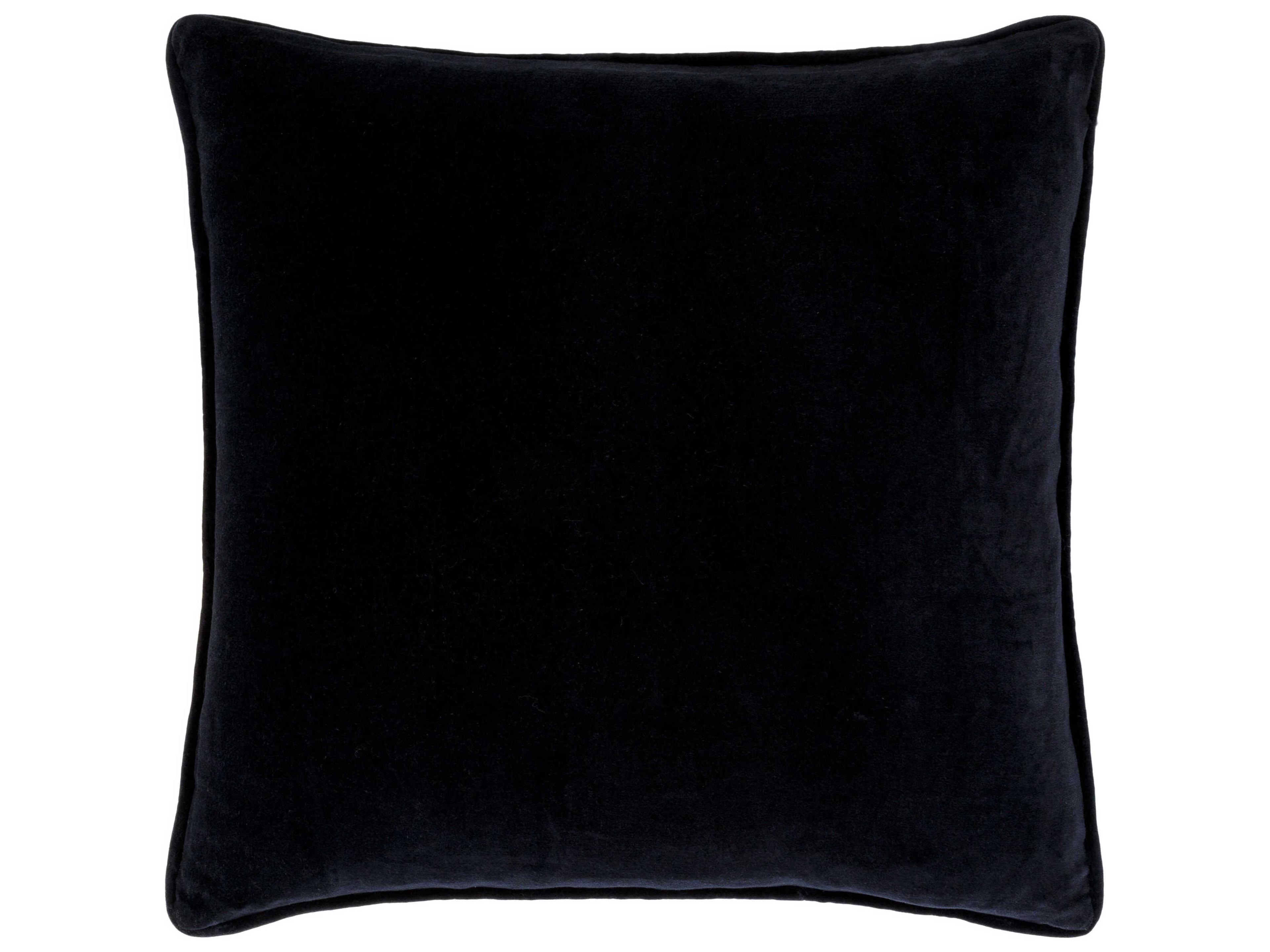 Surya Connecticut Black Pillow