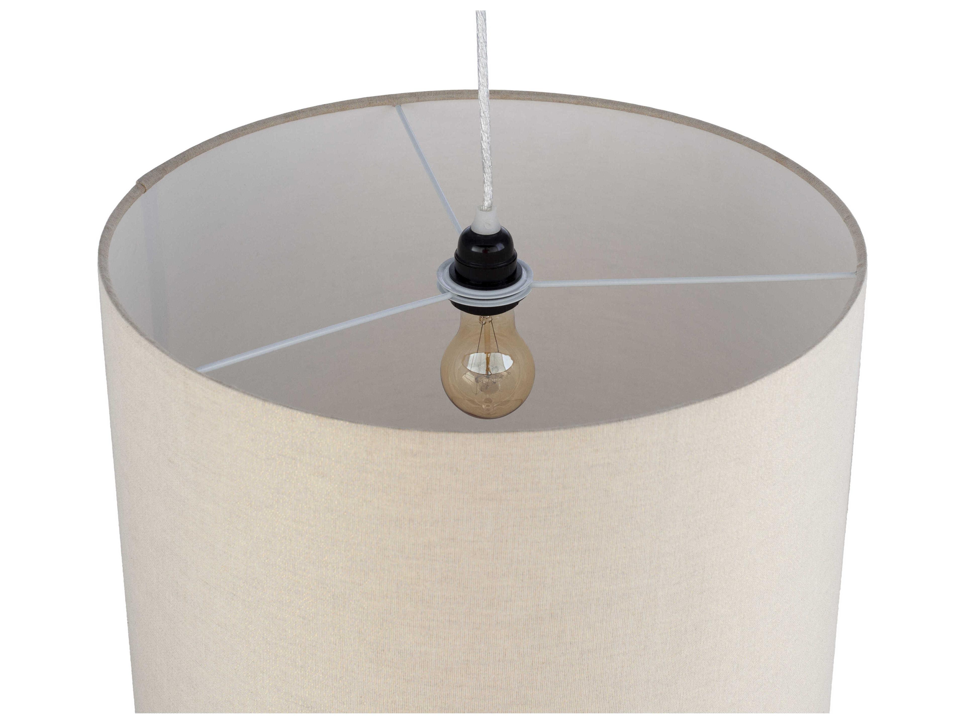 Surya Chalcot 1-Light Gray Pendant