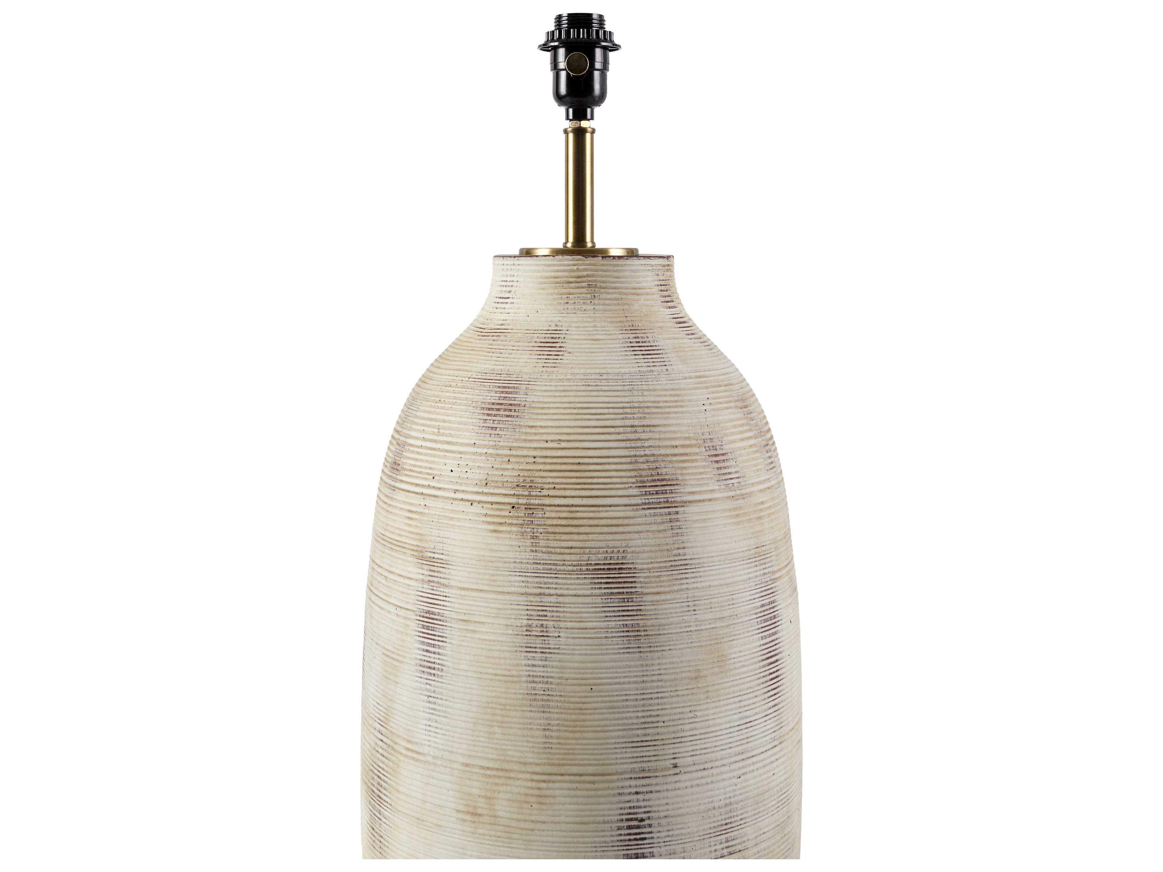 Surya Colfio Cream Wheat Linen Off White Floor Lamp