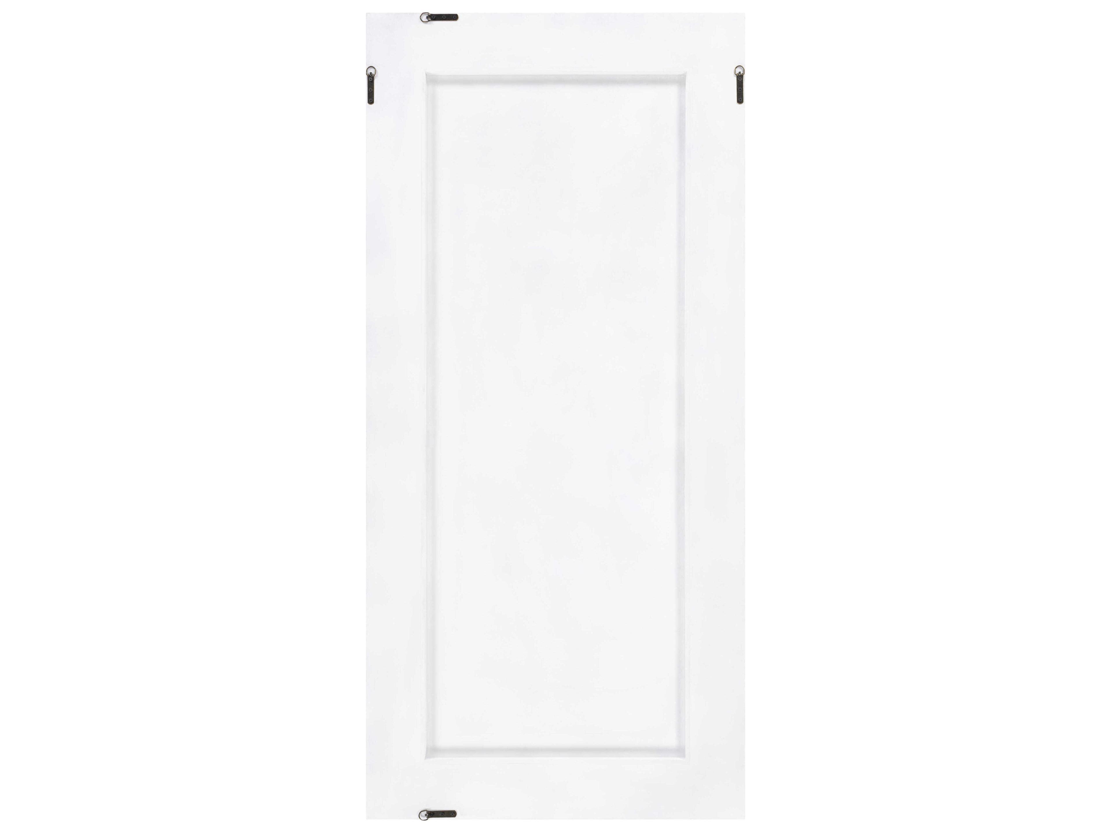 Surya Colossae White Rectangular Floor Mirror