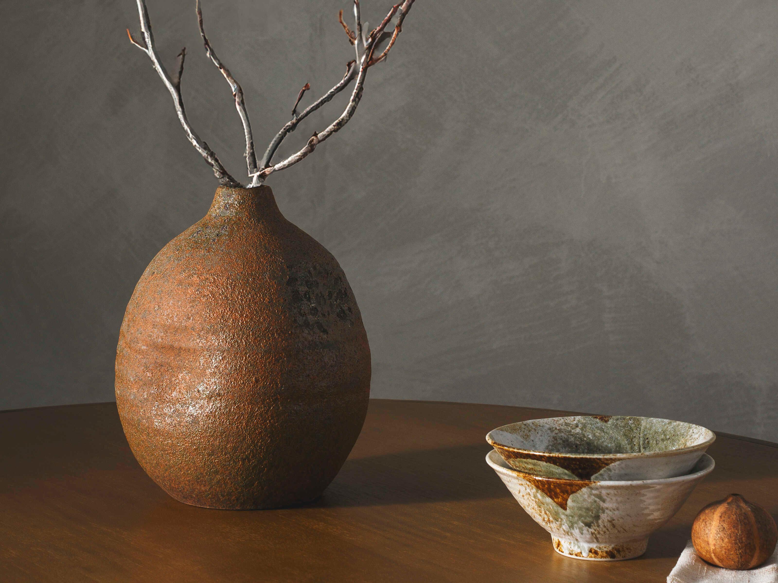 Surya Chaoshan Terracotta Vase