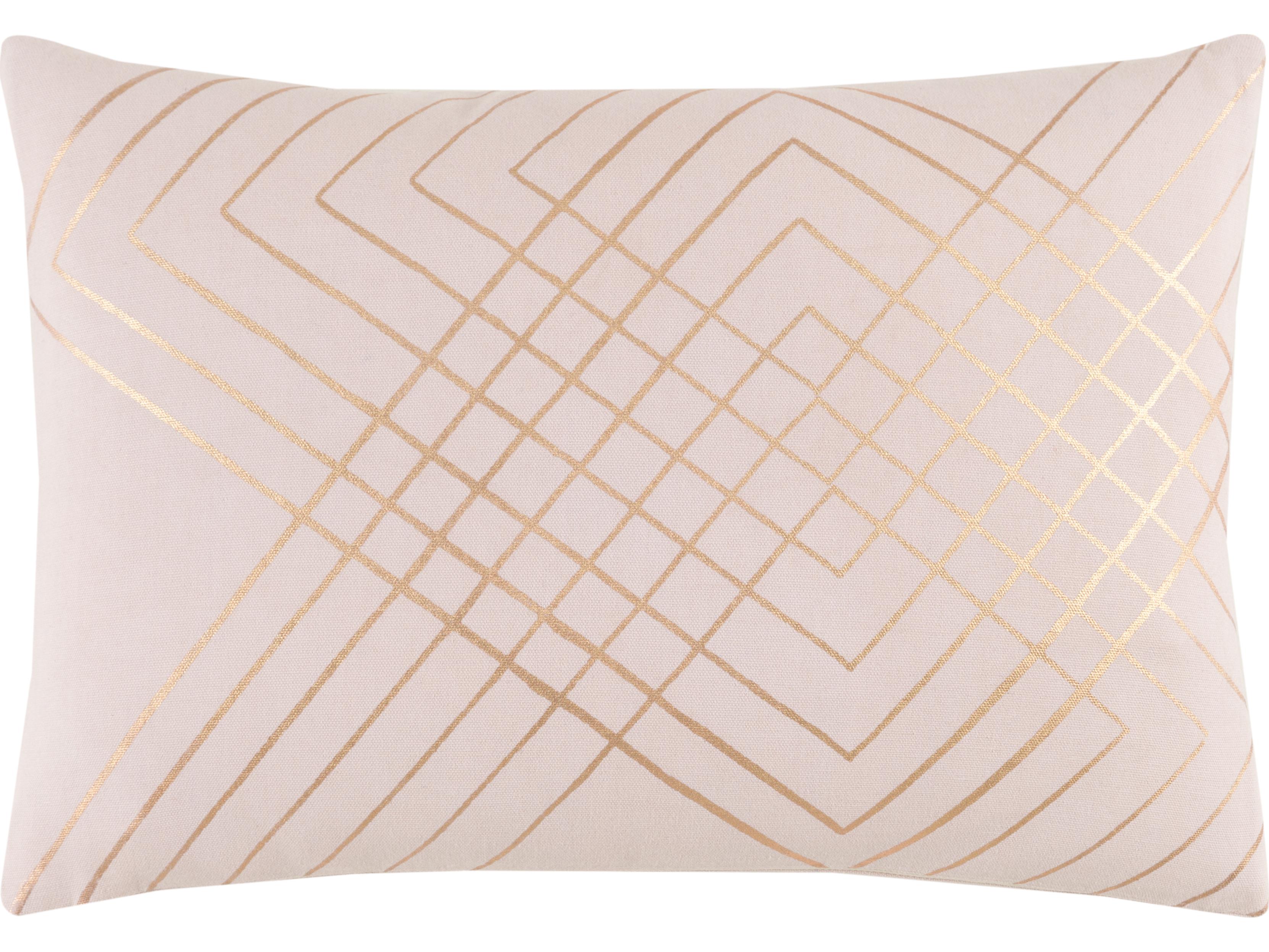 Surya Crescent Dusty Pink Pillow