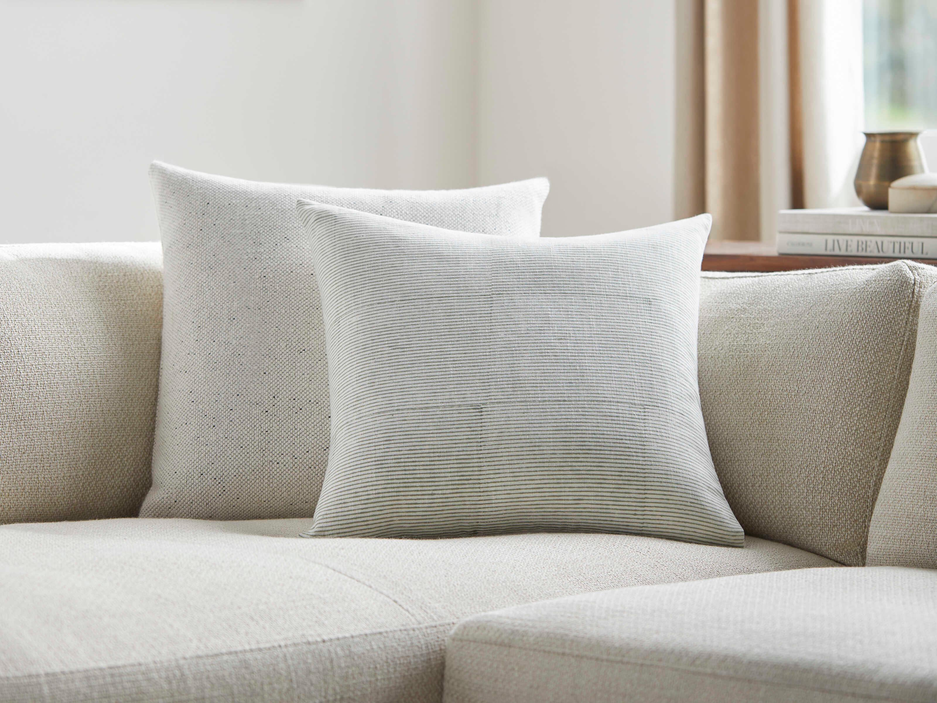 Surya Chateau De Chic Light Sage Pillow