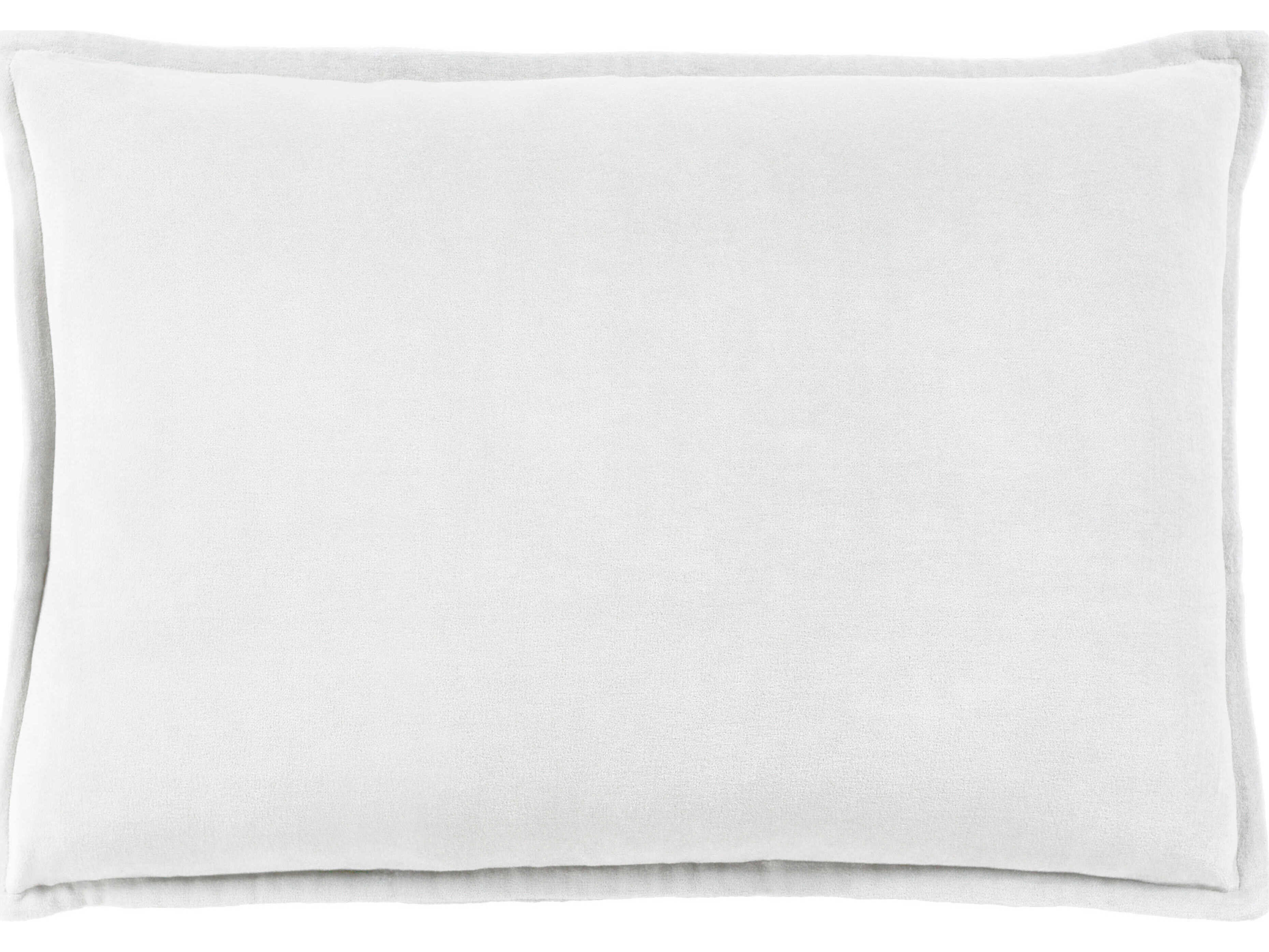 Surya Cotton Velvet Slate Pillow