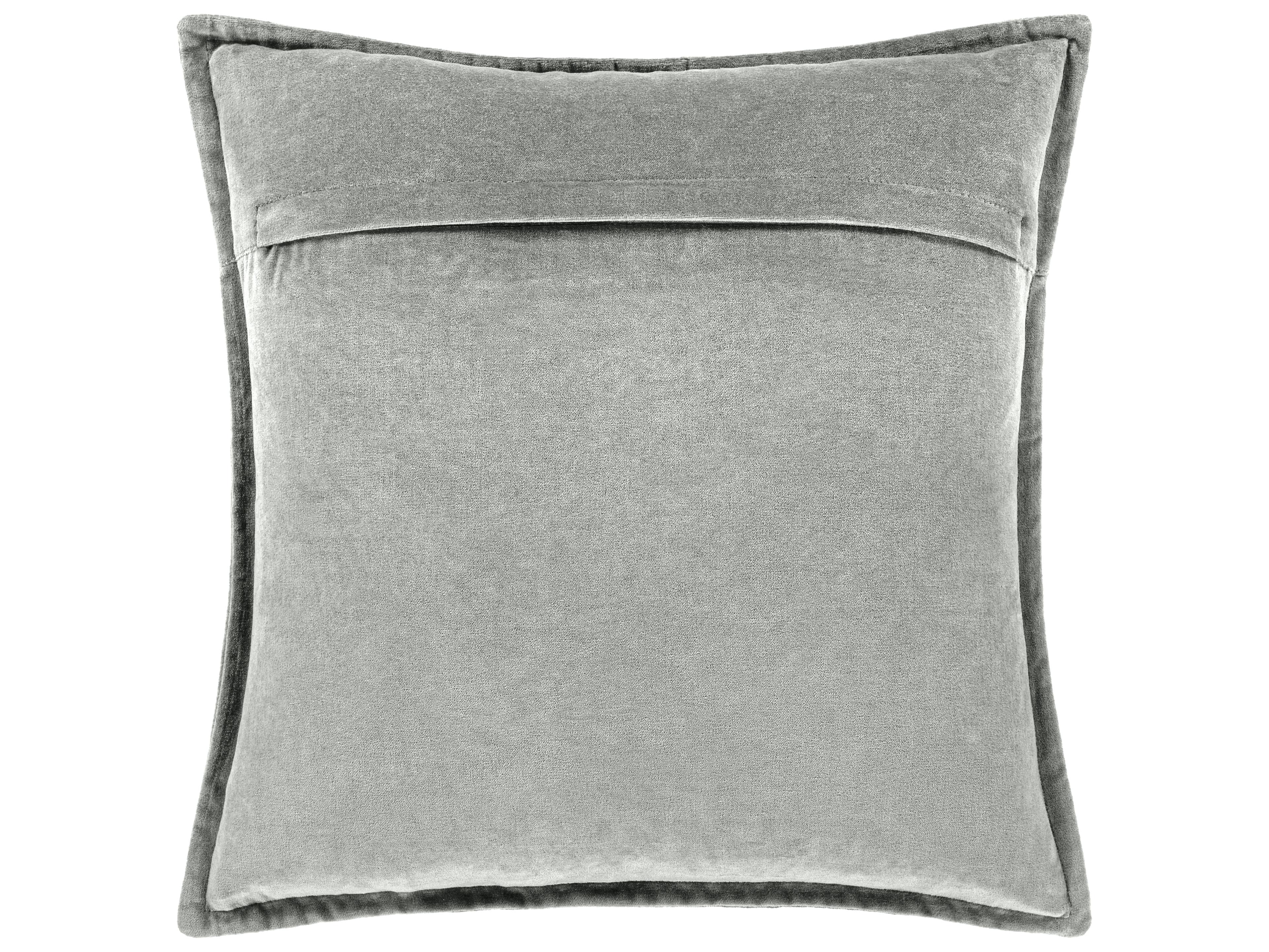 Surya Cotton Velvet Sage Pillow