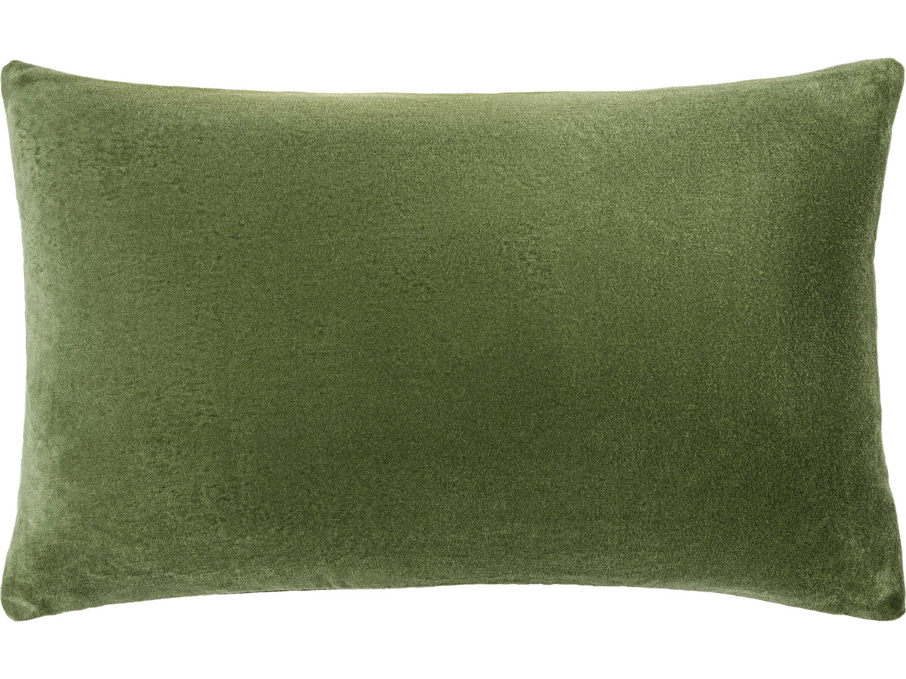 Surya Cotton Velvet Olive Green Pillow
