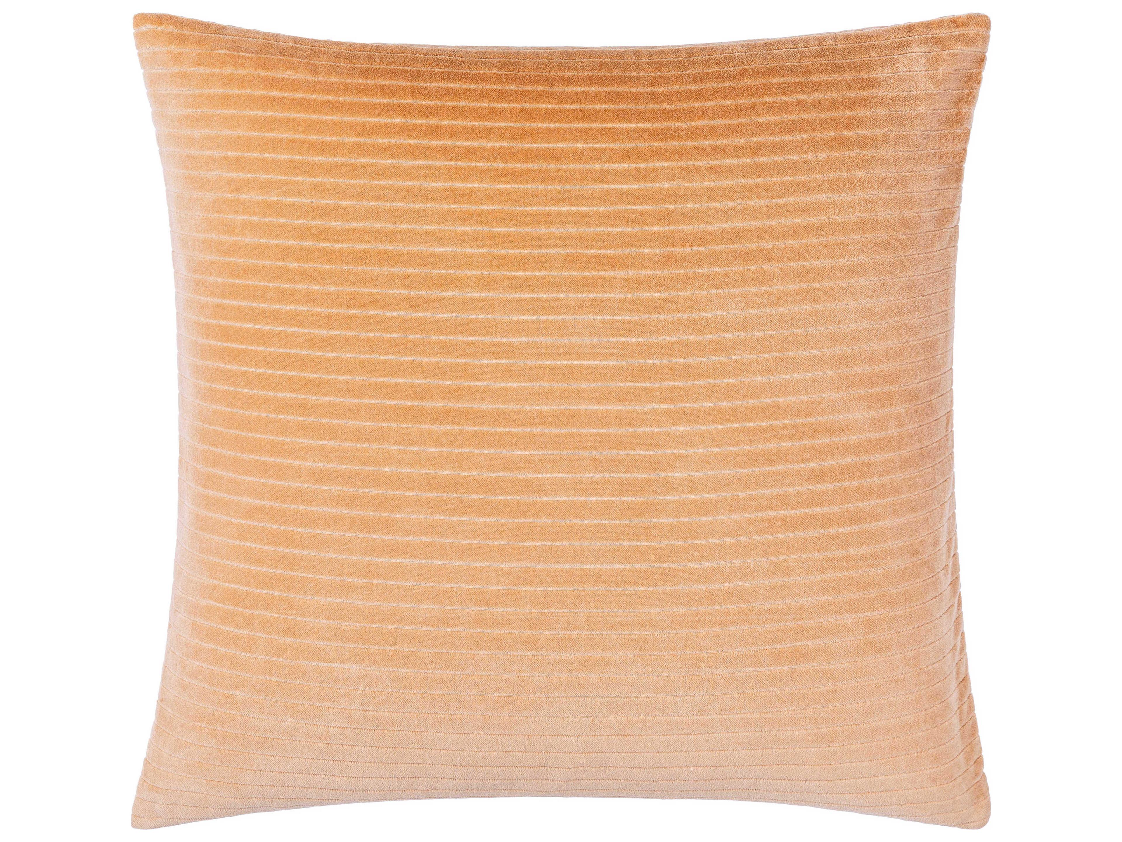 Surya Cotton Velvet Camel Pillow