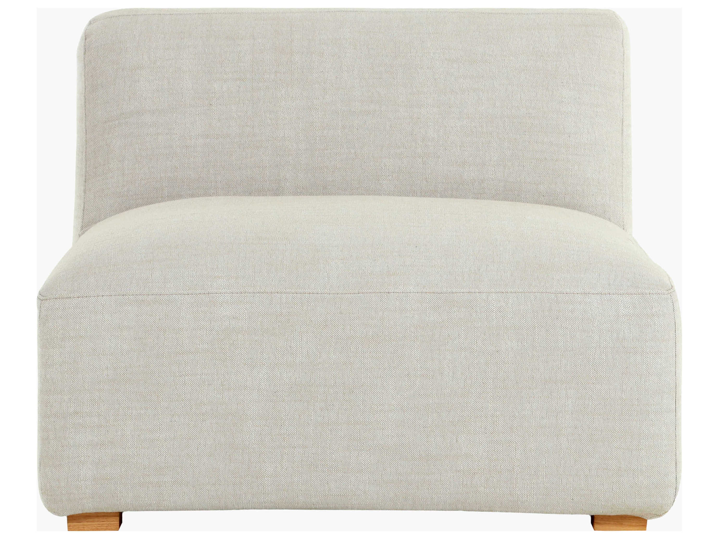 Surya Danford White Modular Chair