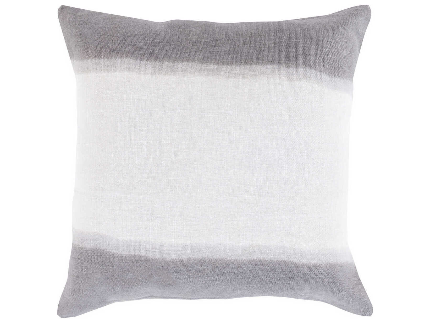 Surya Double Dip Light Gray Pillow