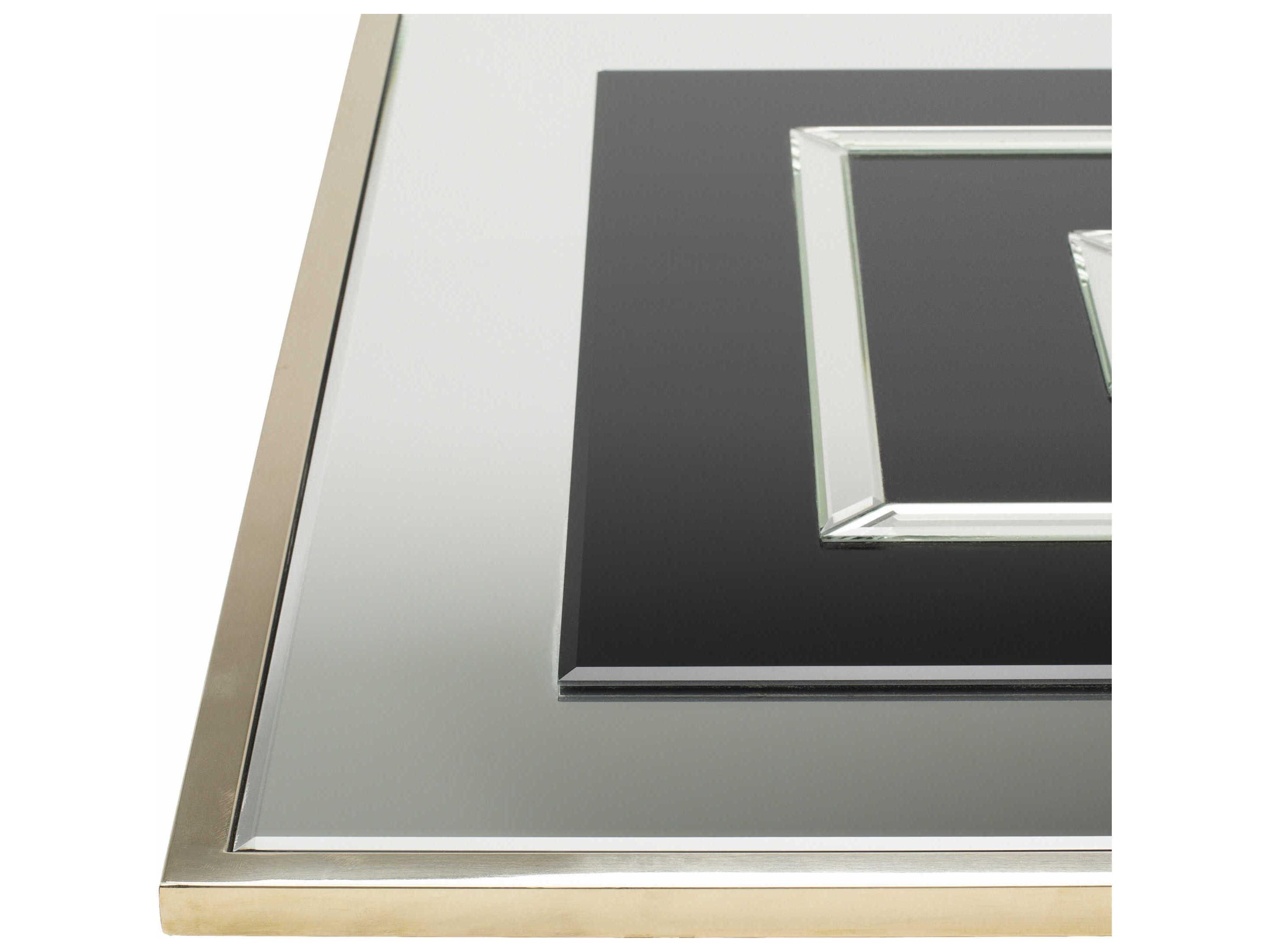 Surya Madelina Gold Square Wall Mirror