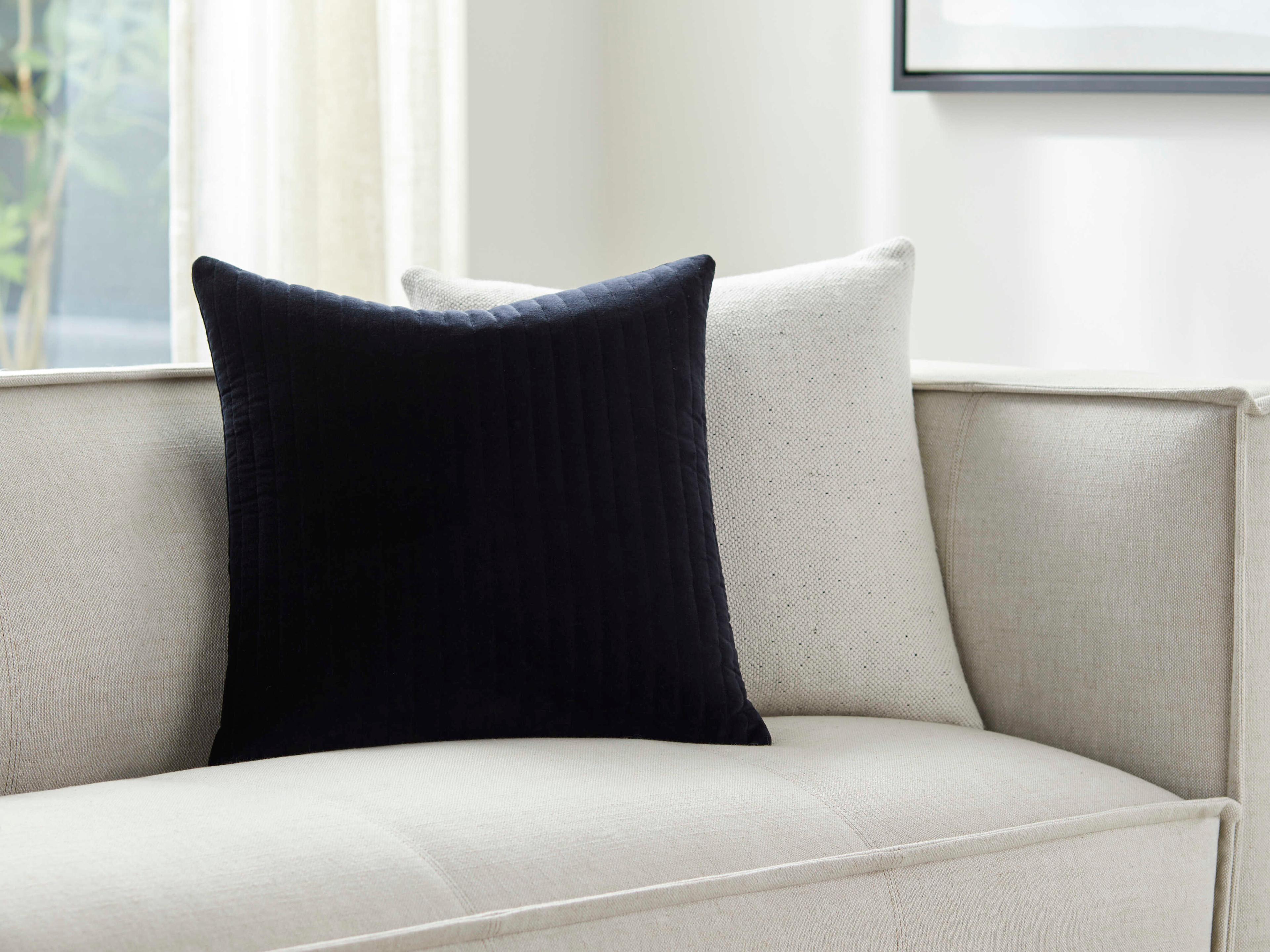 Surya Digby Ink Blue Pillow