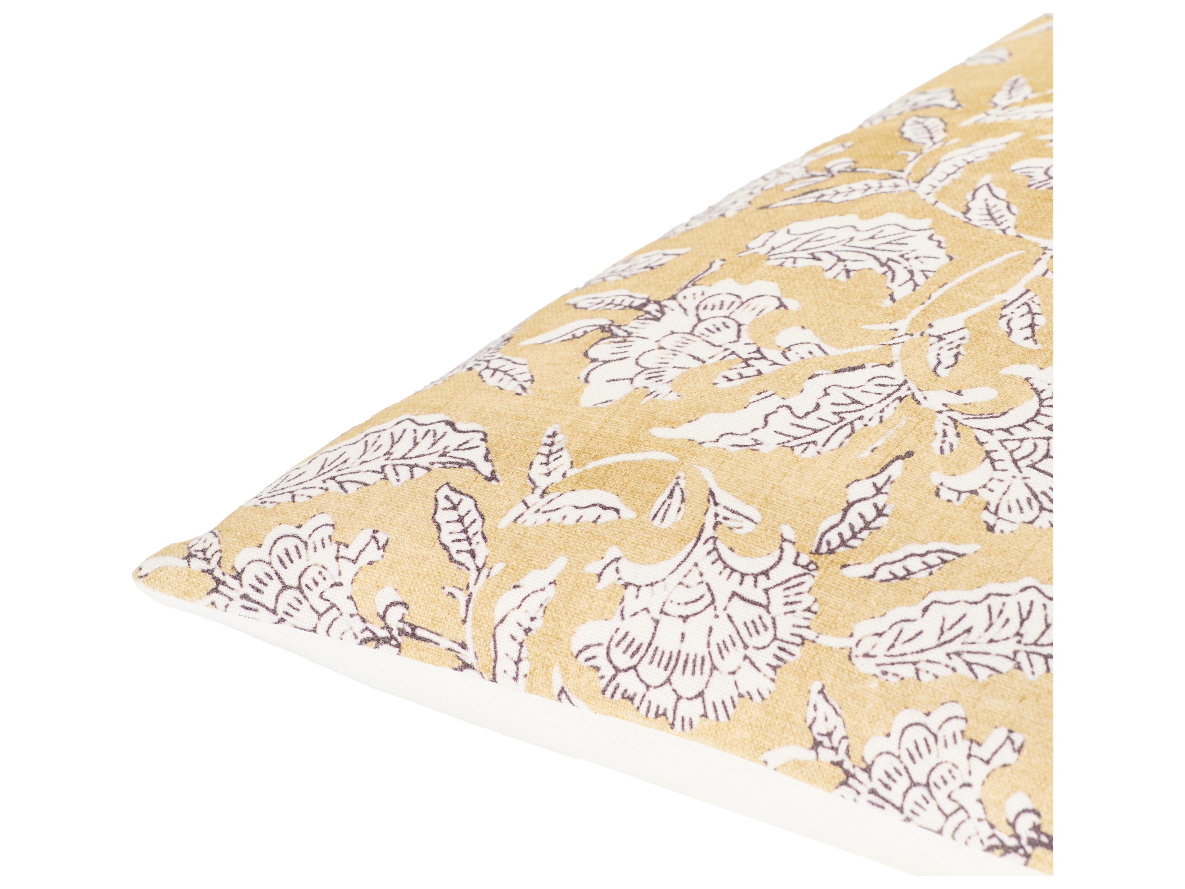 Surya Donna Mustard Pillow