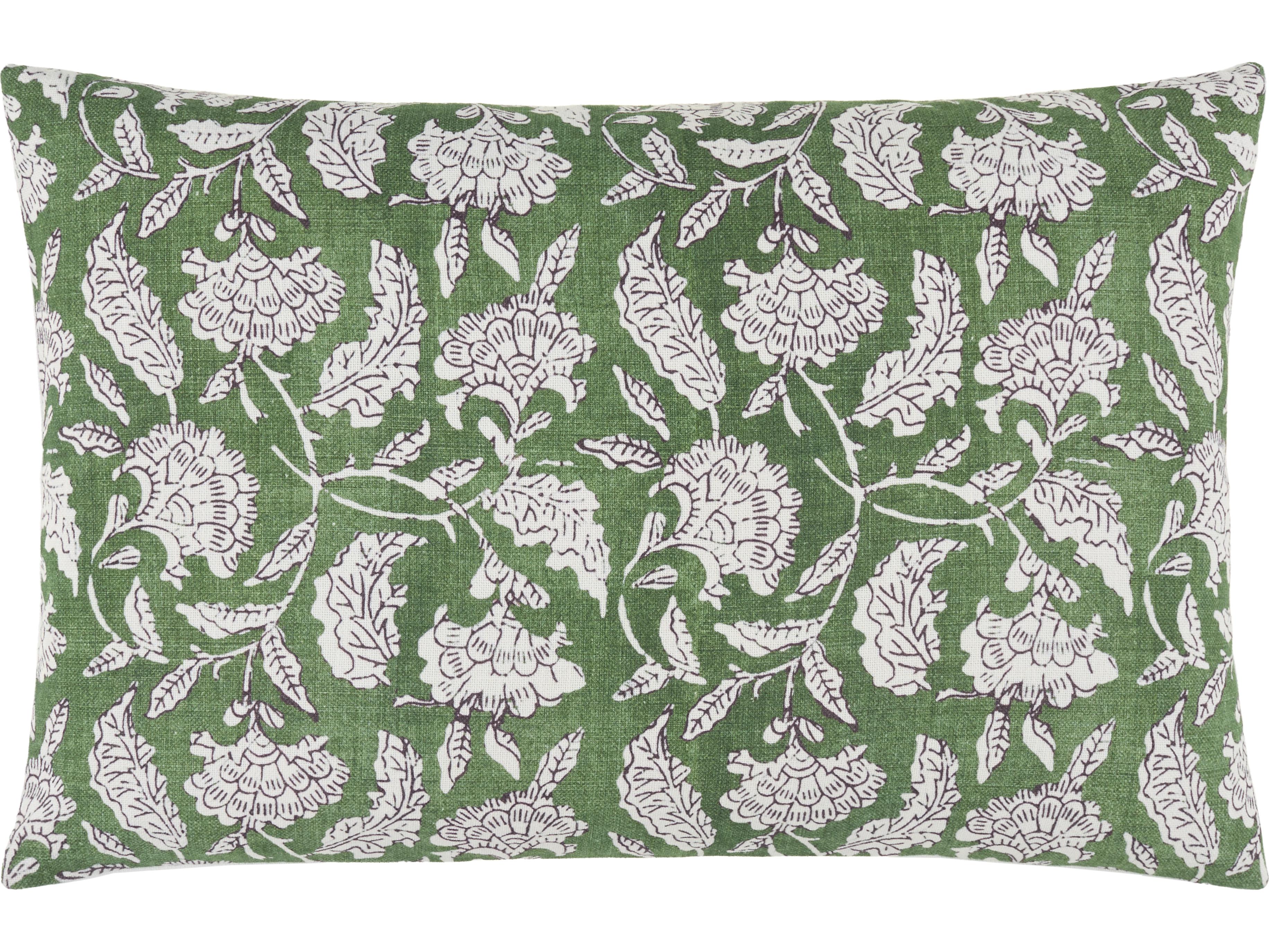 Surya Donna Medium Green Pillow