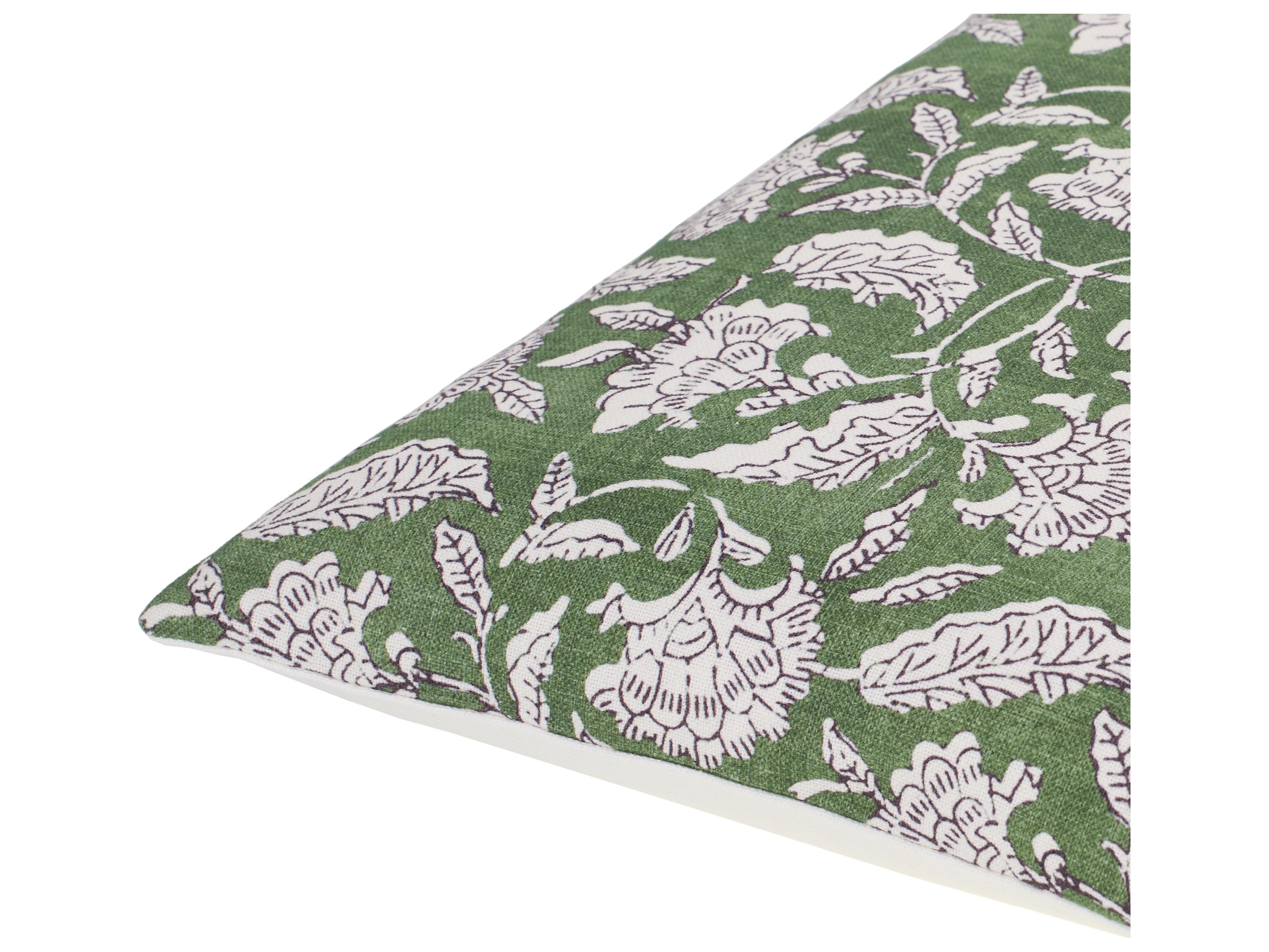 Surya Donna Medium Green Pillow