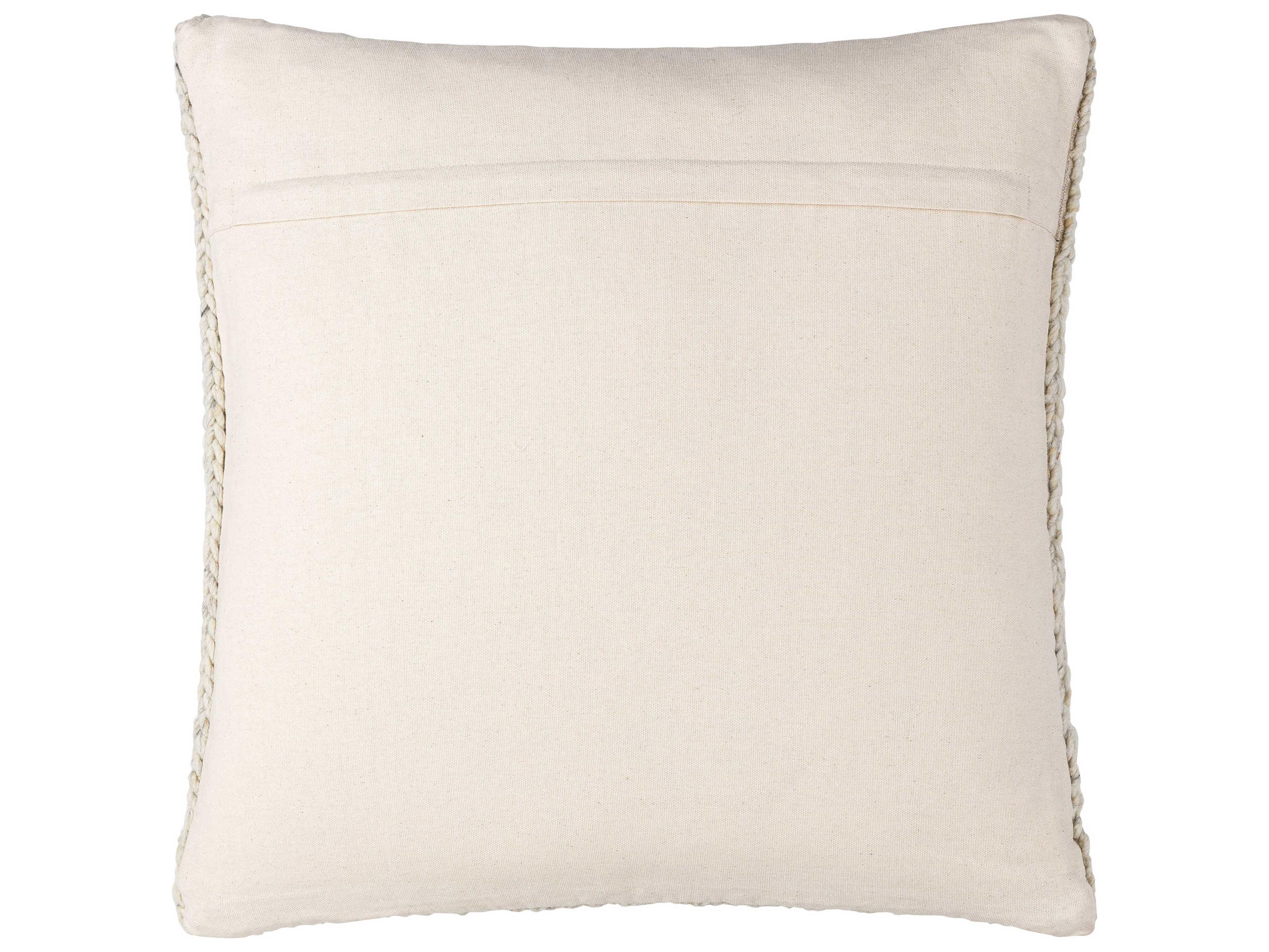 Surya Derby Cream Pillow